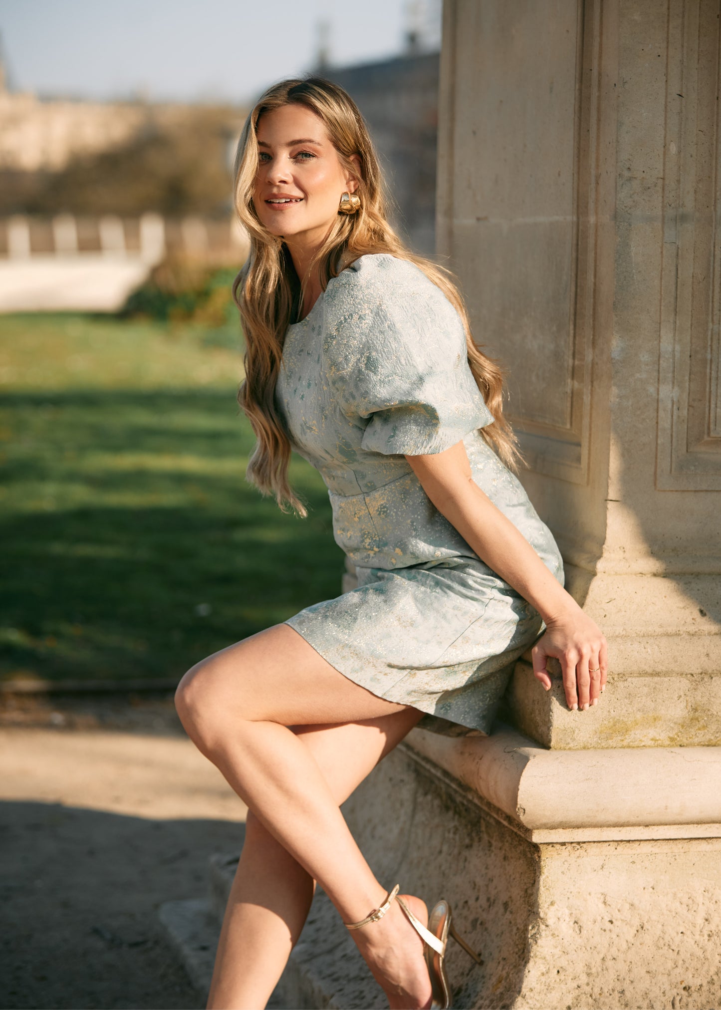 Daantje Dress Jade green
