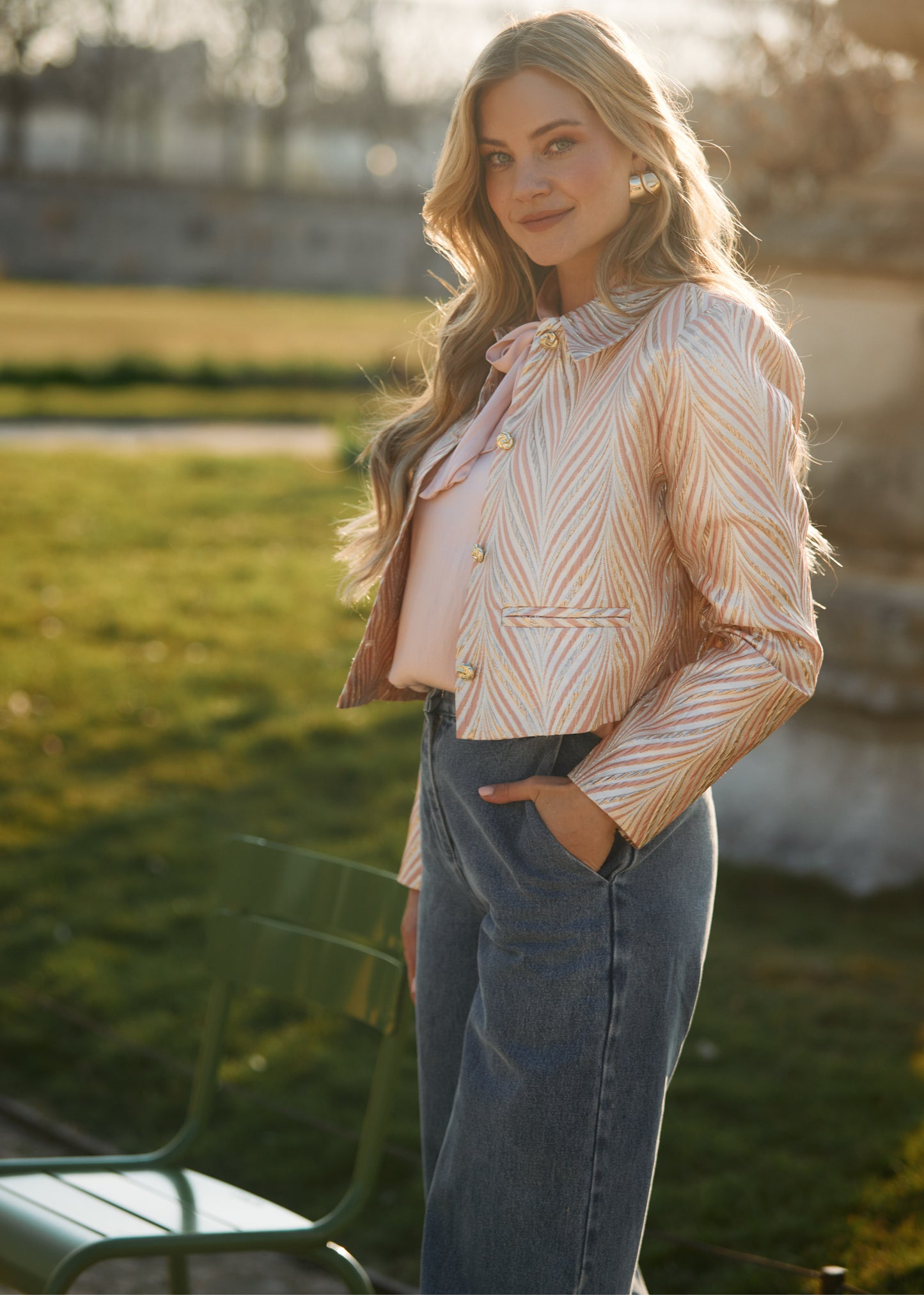 Jasmijn Blazer Rose pink