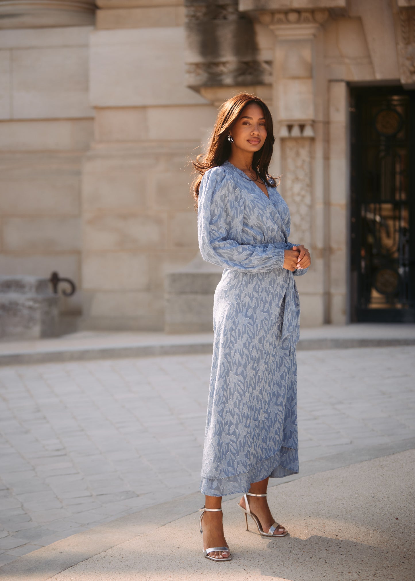 Blossom Dress Faded blue