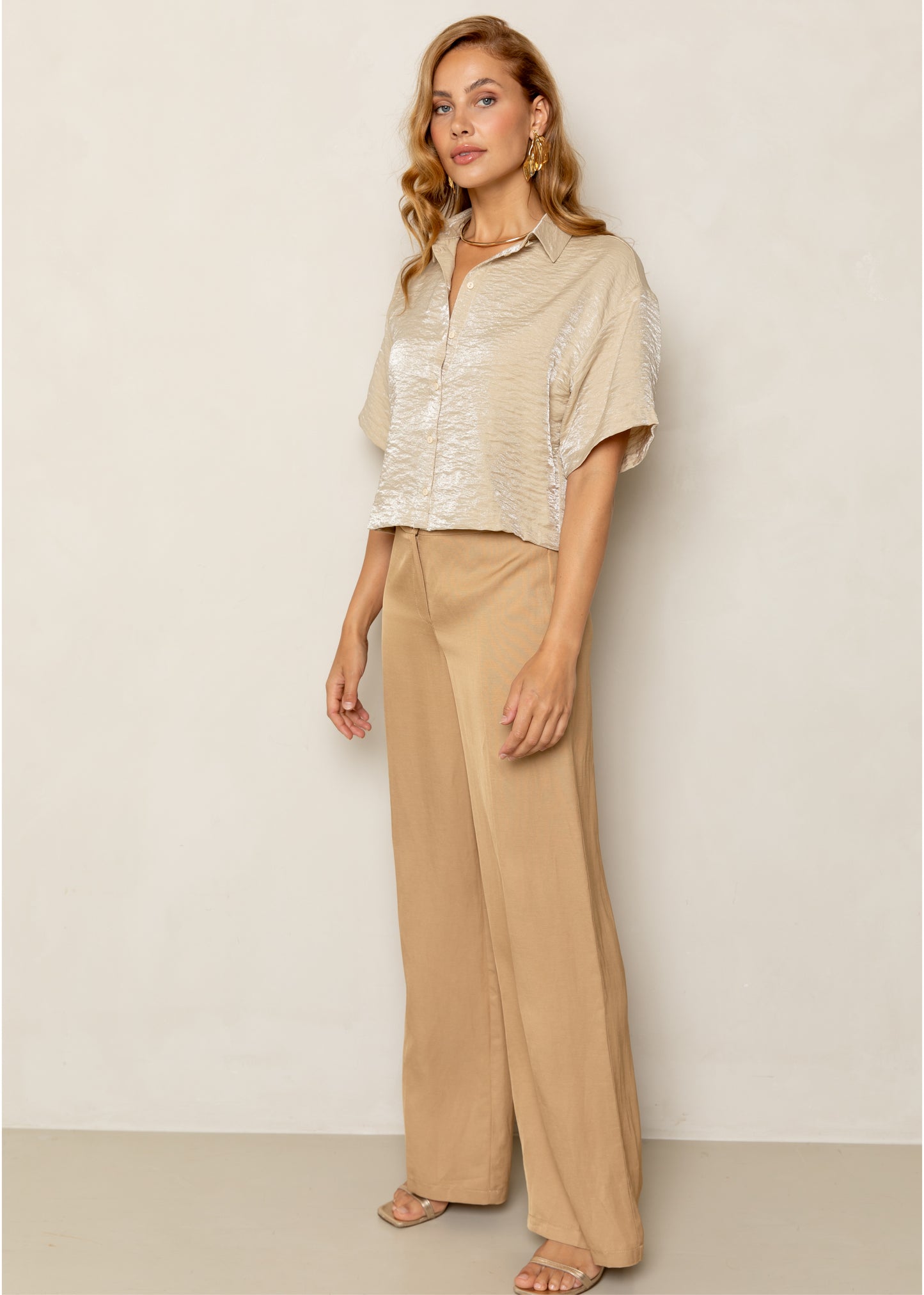 Brianne Blouse Beige