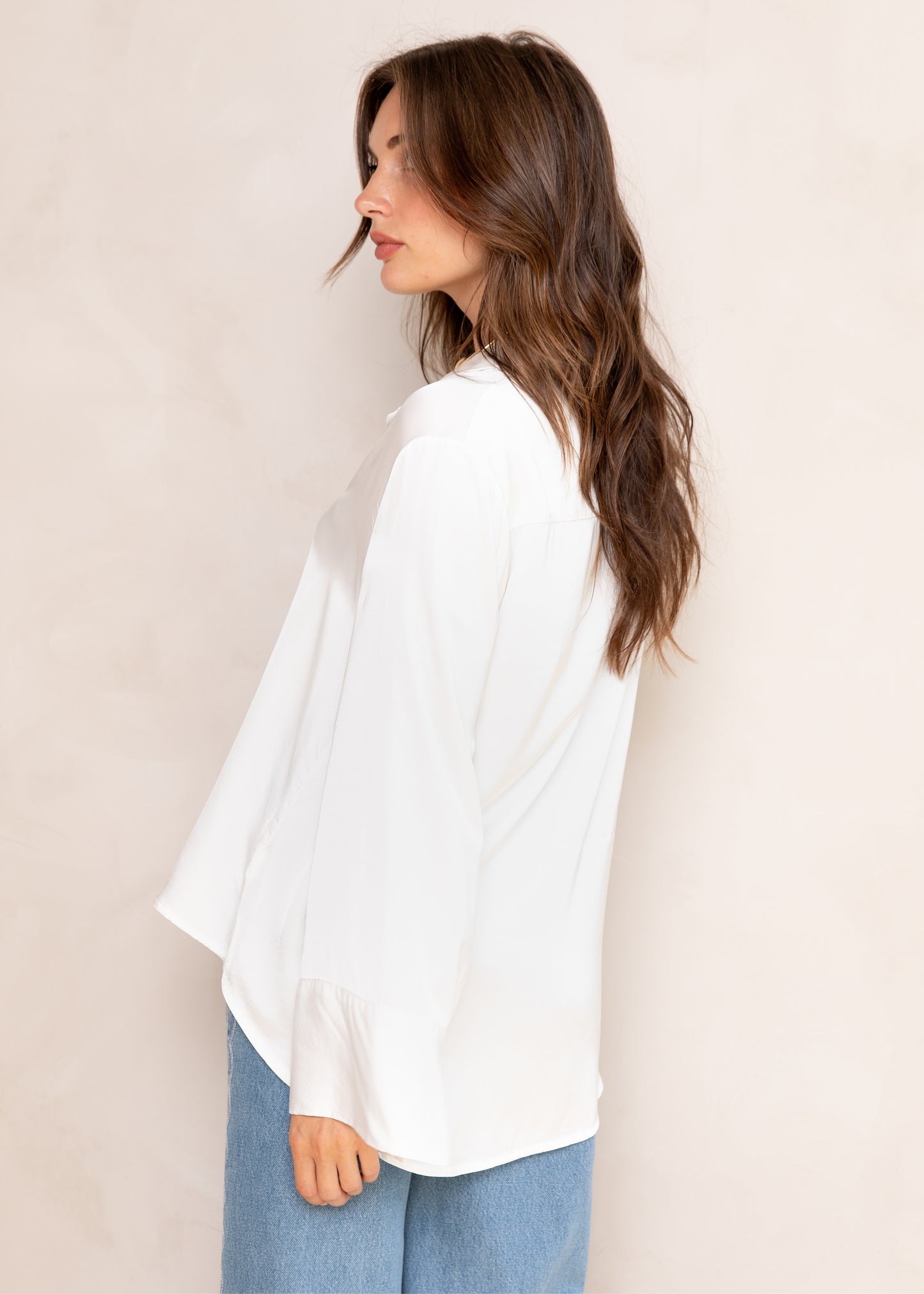 Briza Blouse Gebroken Wit