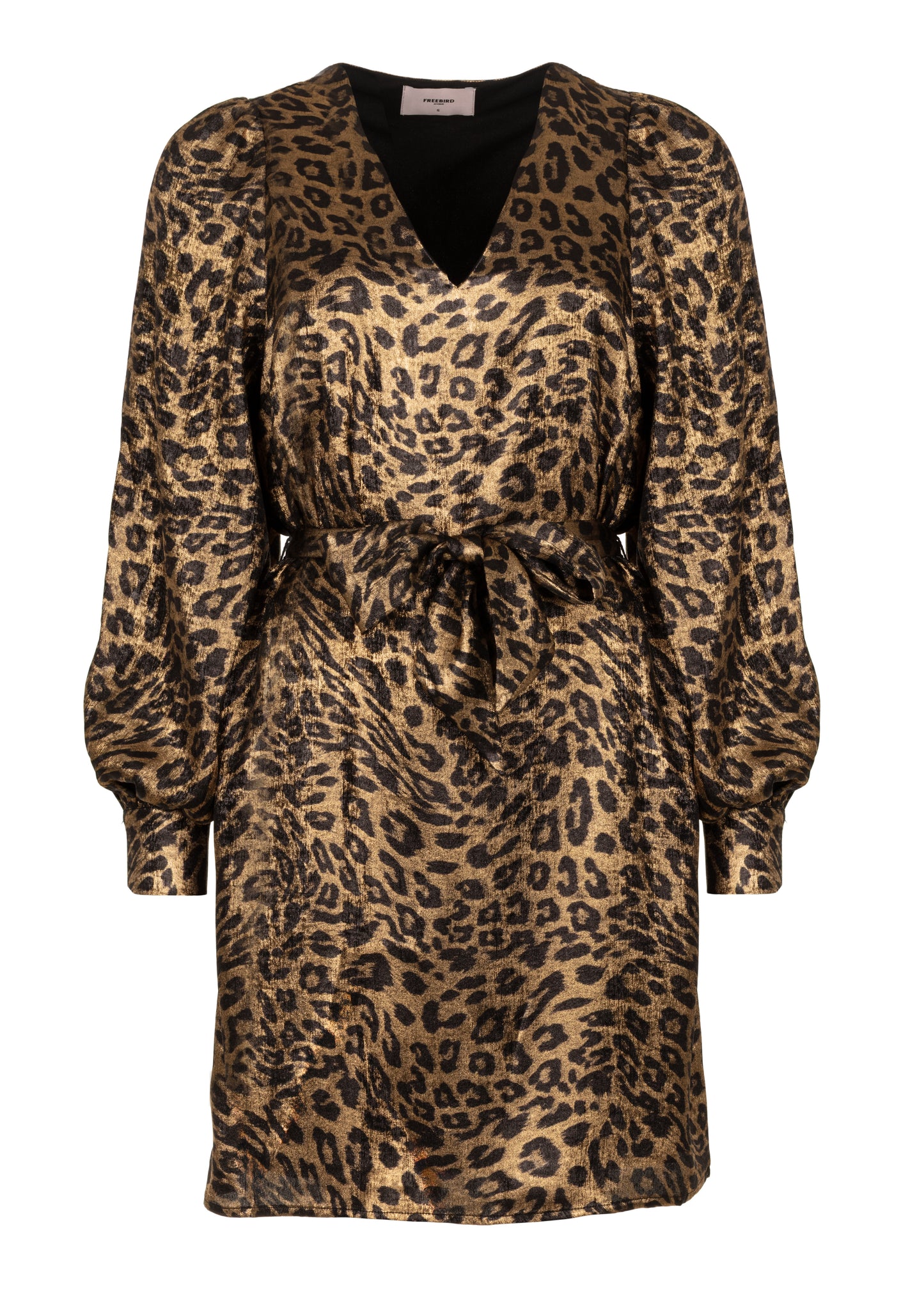 Dacey Jurk Zwart Leopard