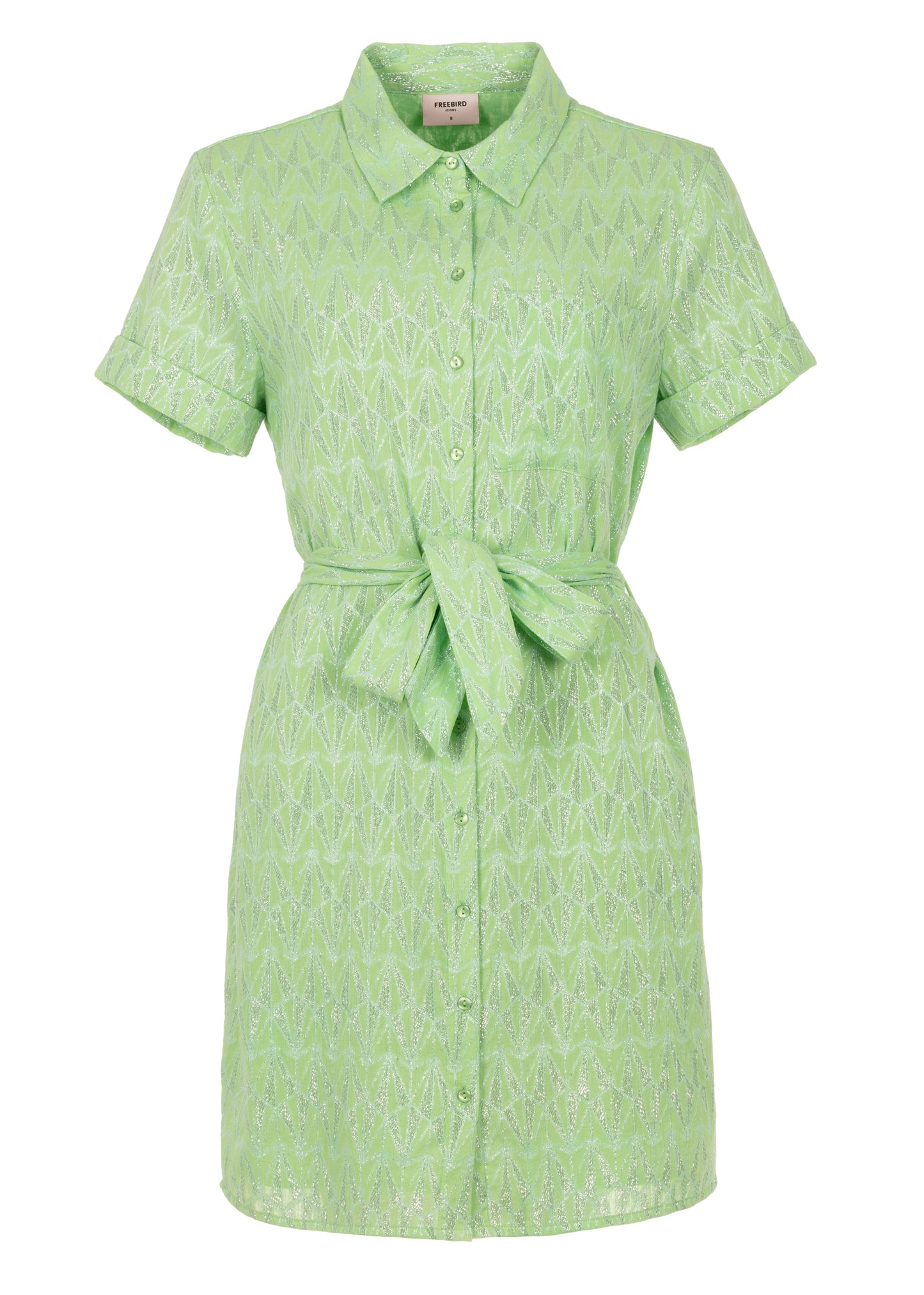 Daelia Dress  Bright green