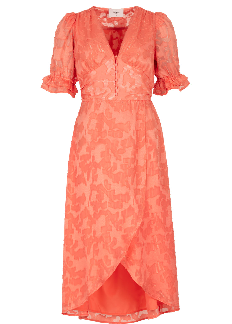 Dahl Dress Coral
