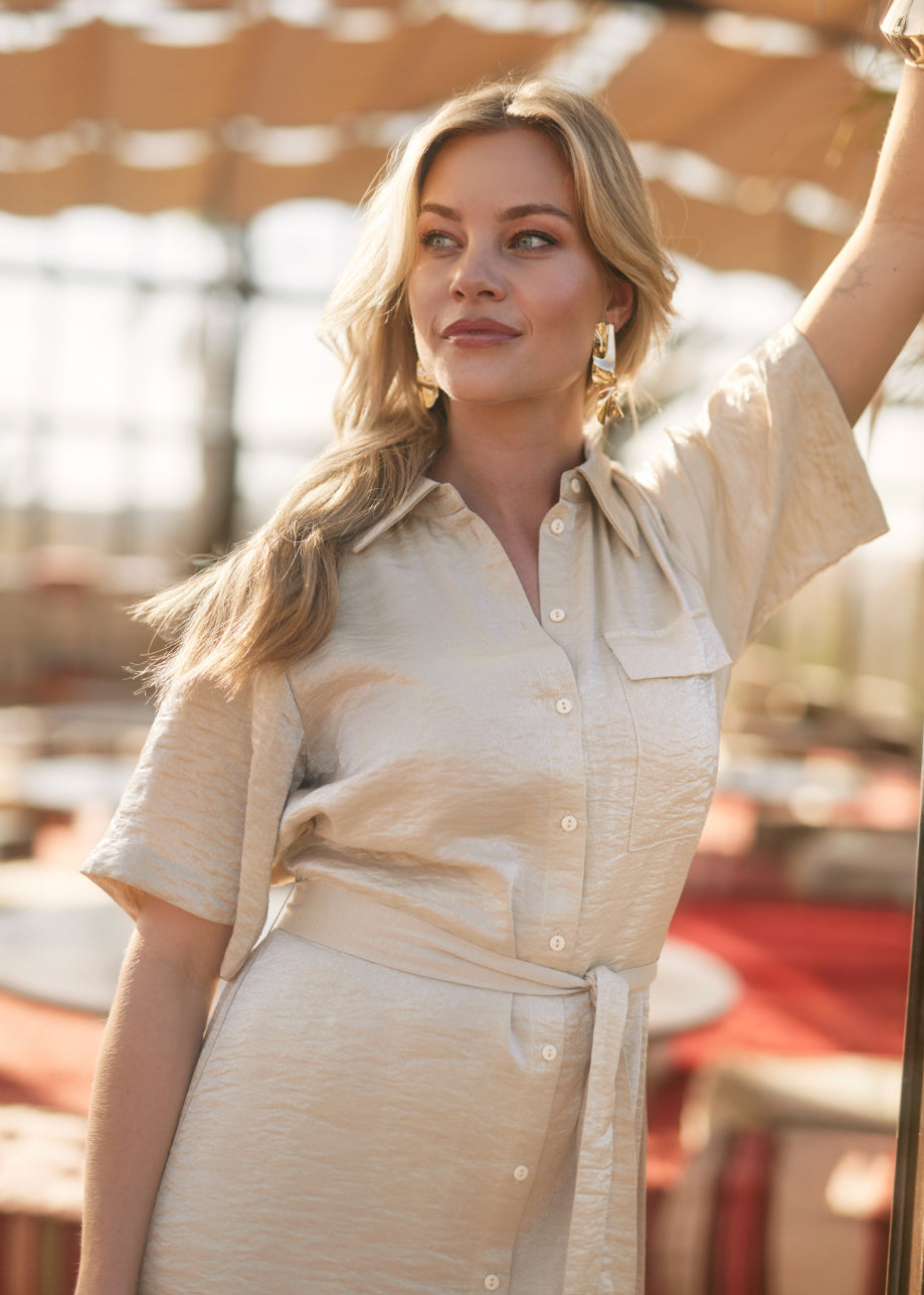 Dekota Dress Beige