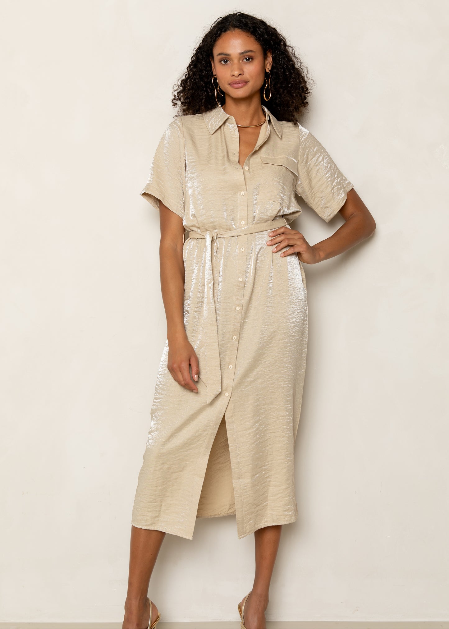 Dekota Dress Beige