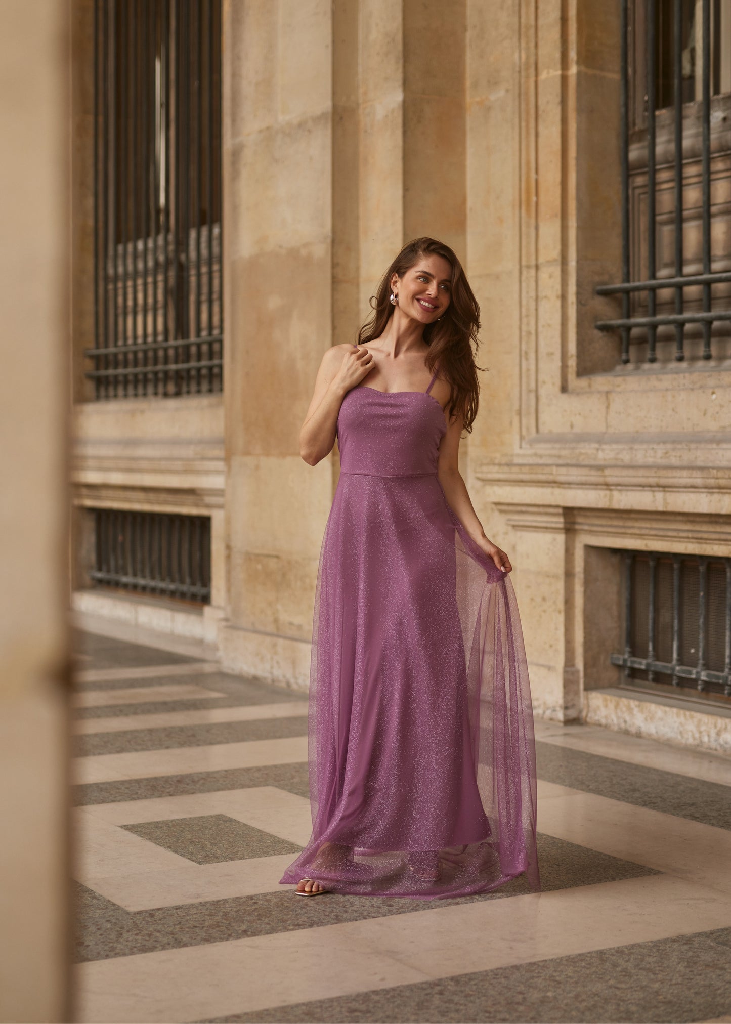 Delfine Dress Roze