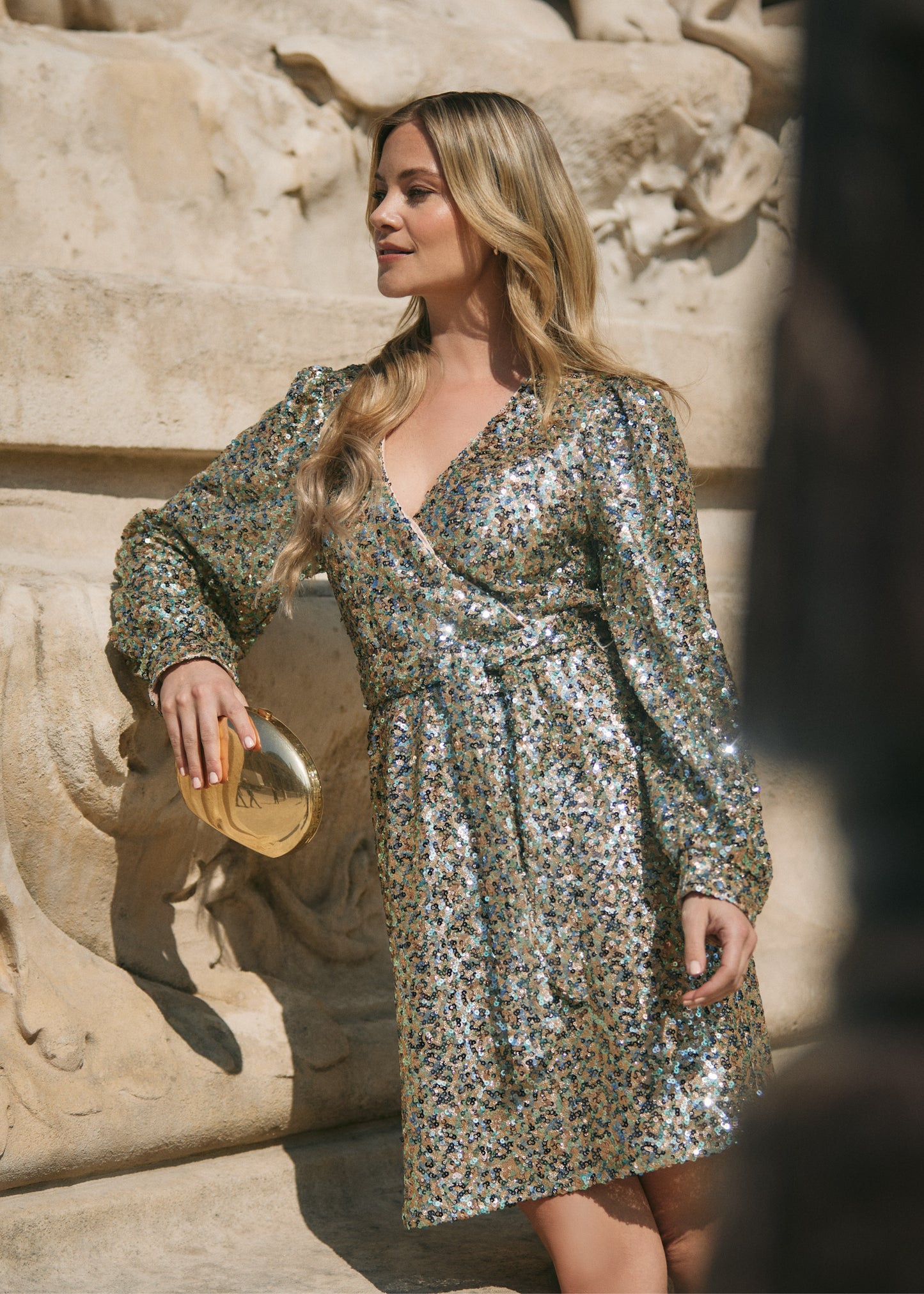 Dieke Ls Dress Multi colour