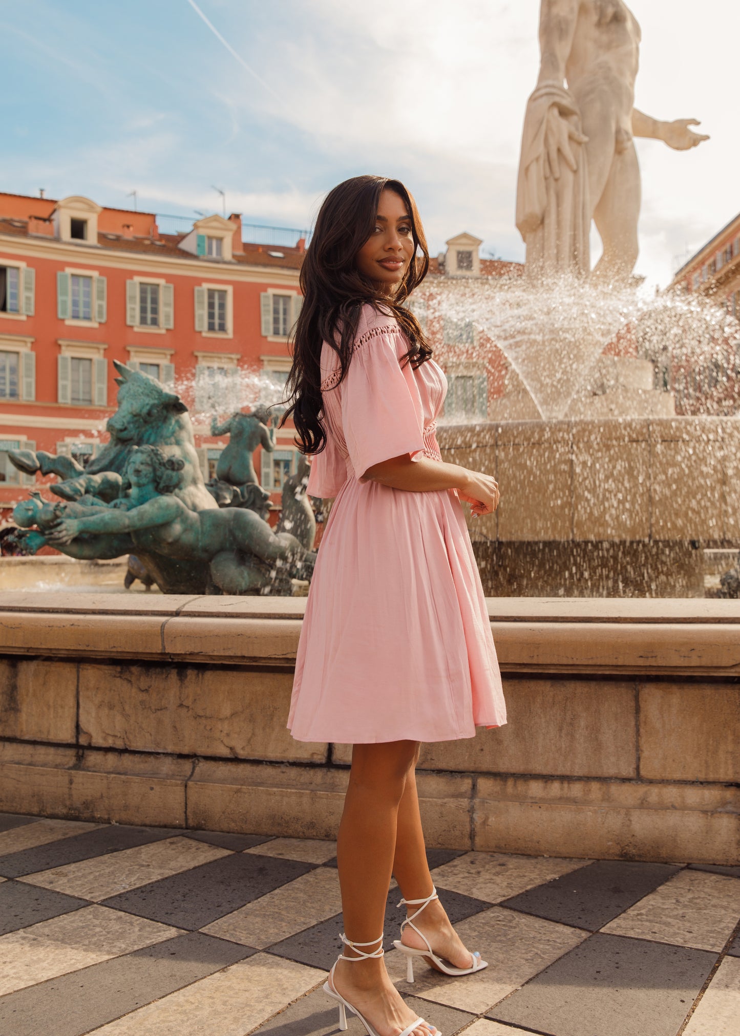 Thalia Jurk Soft Pink