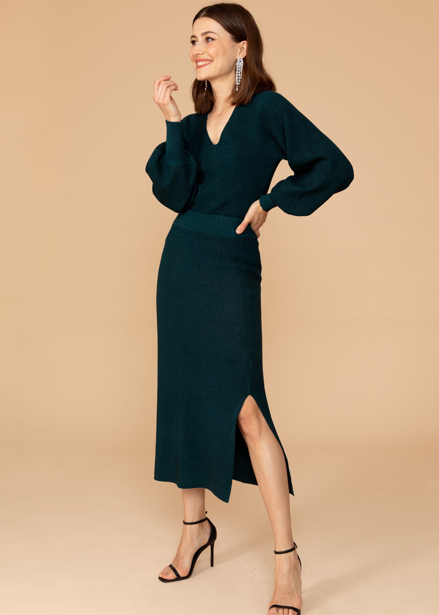 Stefanie Skirt Deep teal