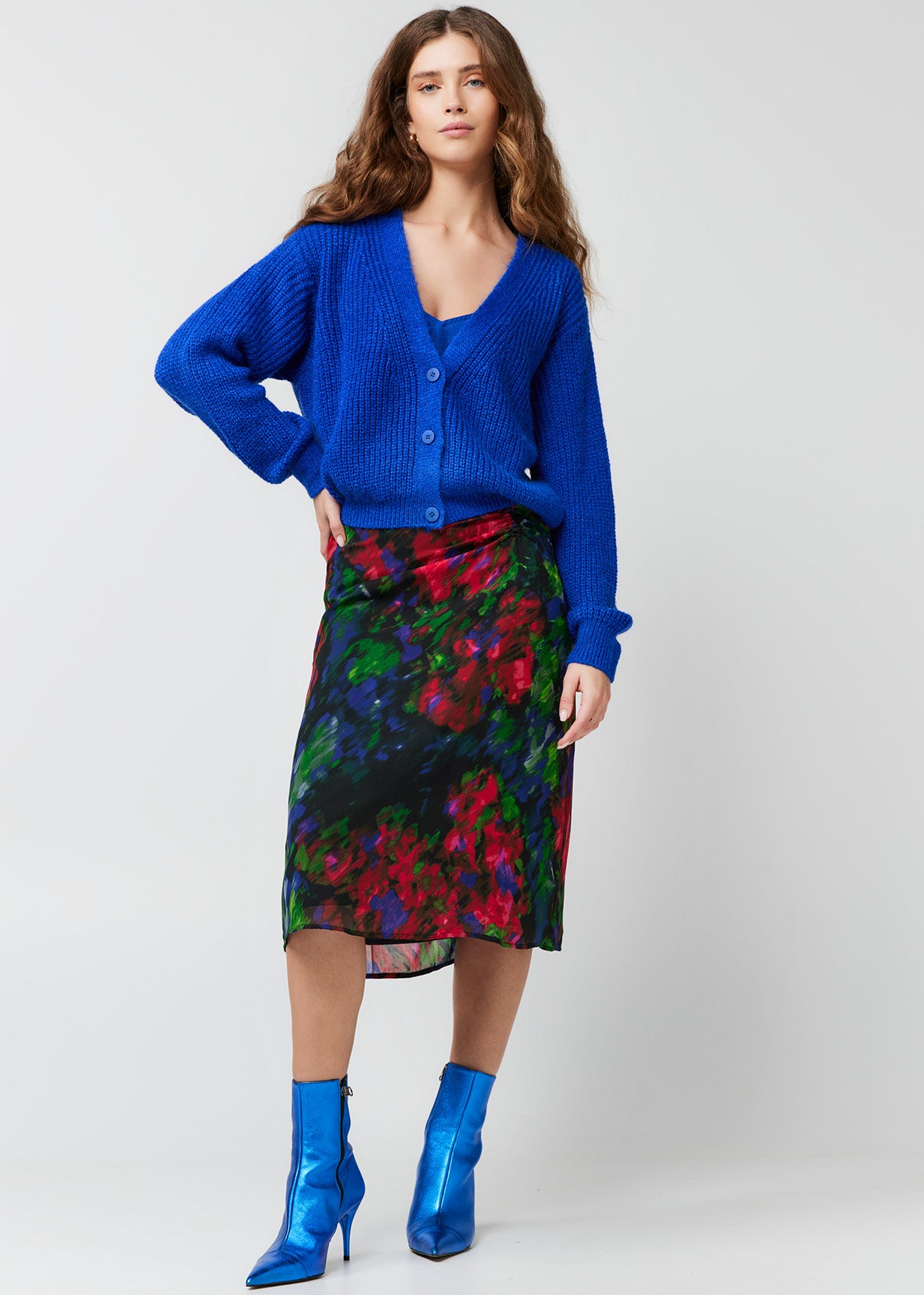 Parker Cardigan Cobalt Blue