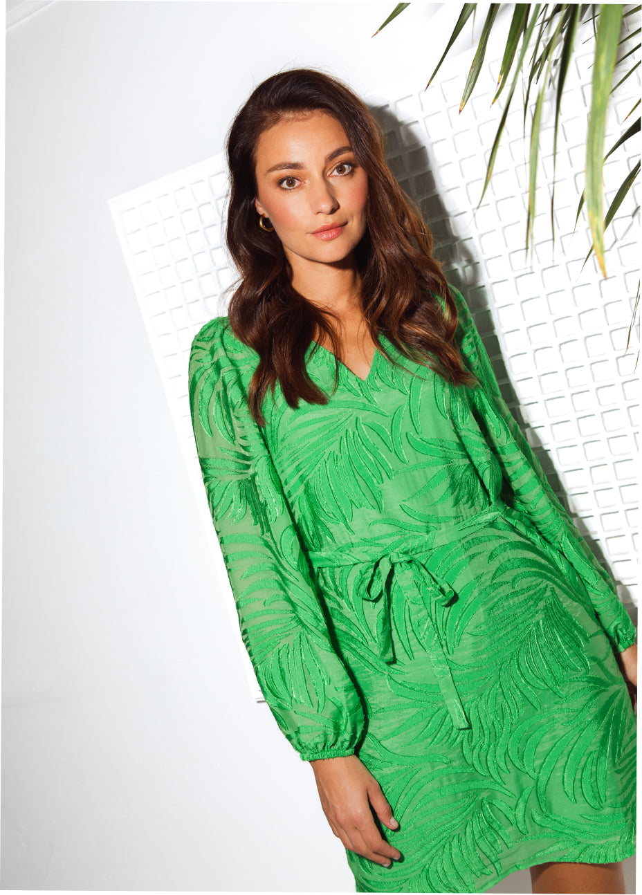 Xeni-V Jurk Licht Groen