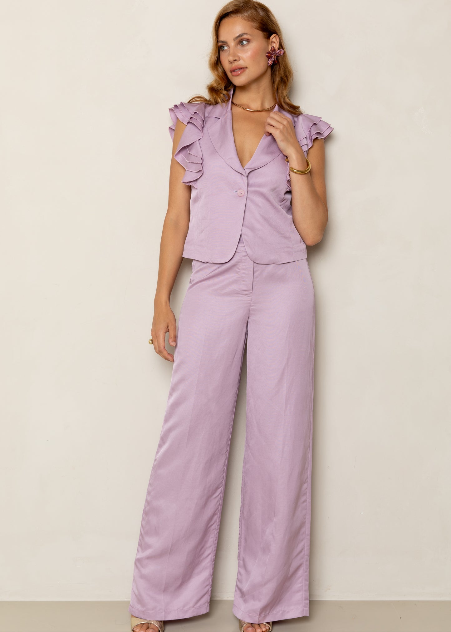 Gabriela Blazer Purple Pink