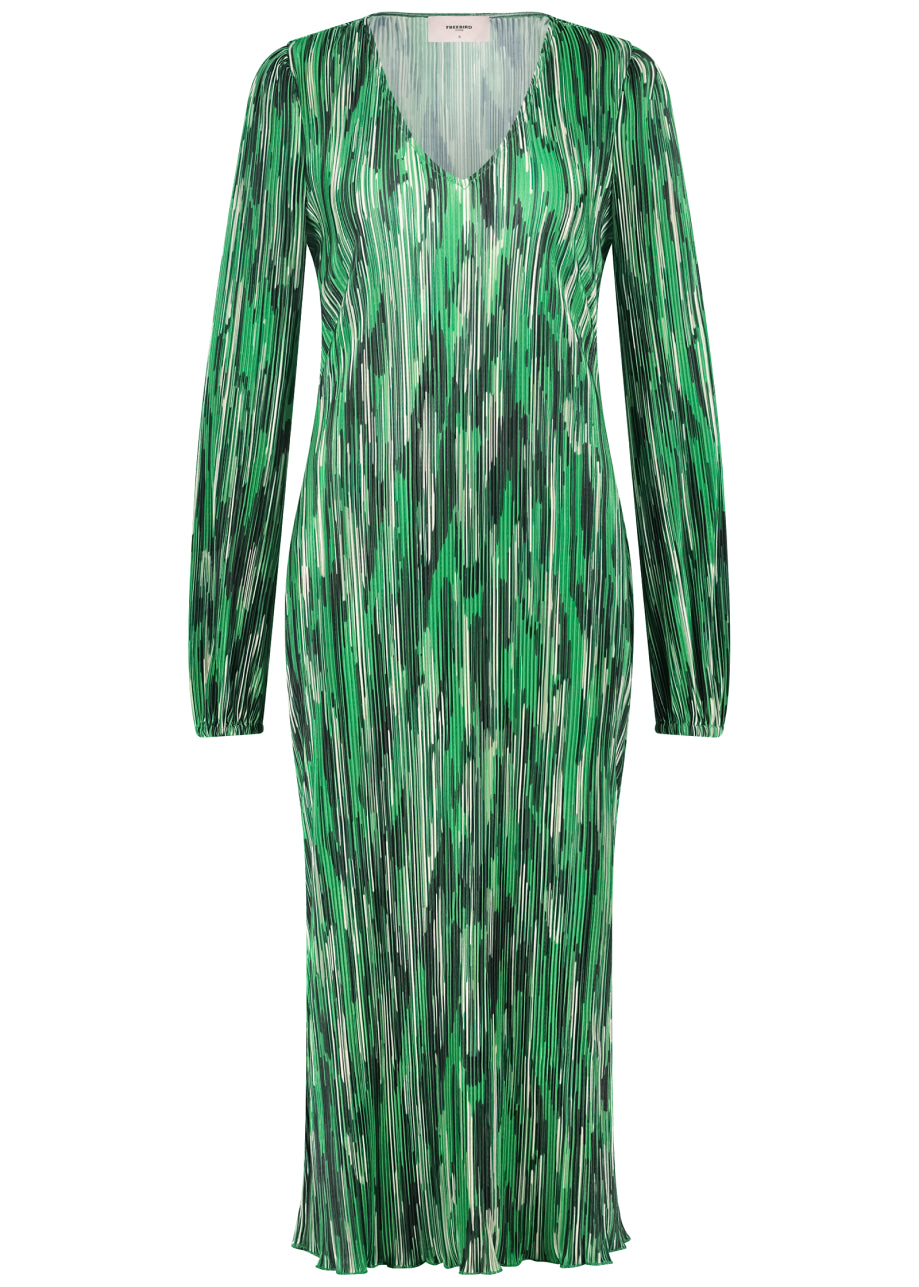 Giselle Ls Jurk Groen