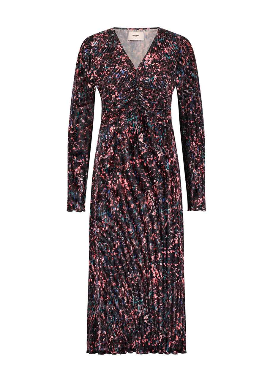 Giselle Ls Dress Burgundy