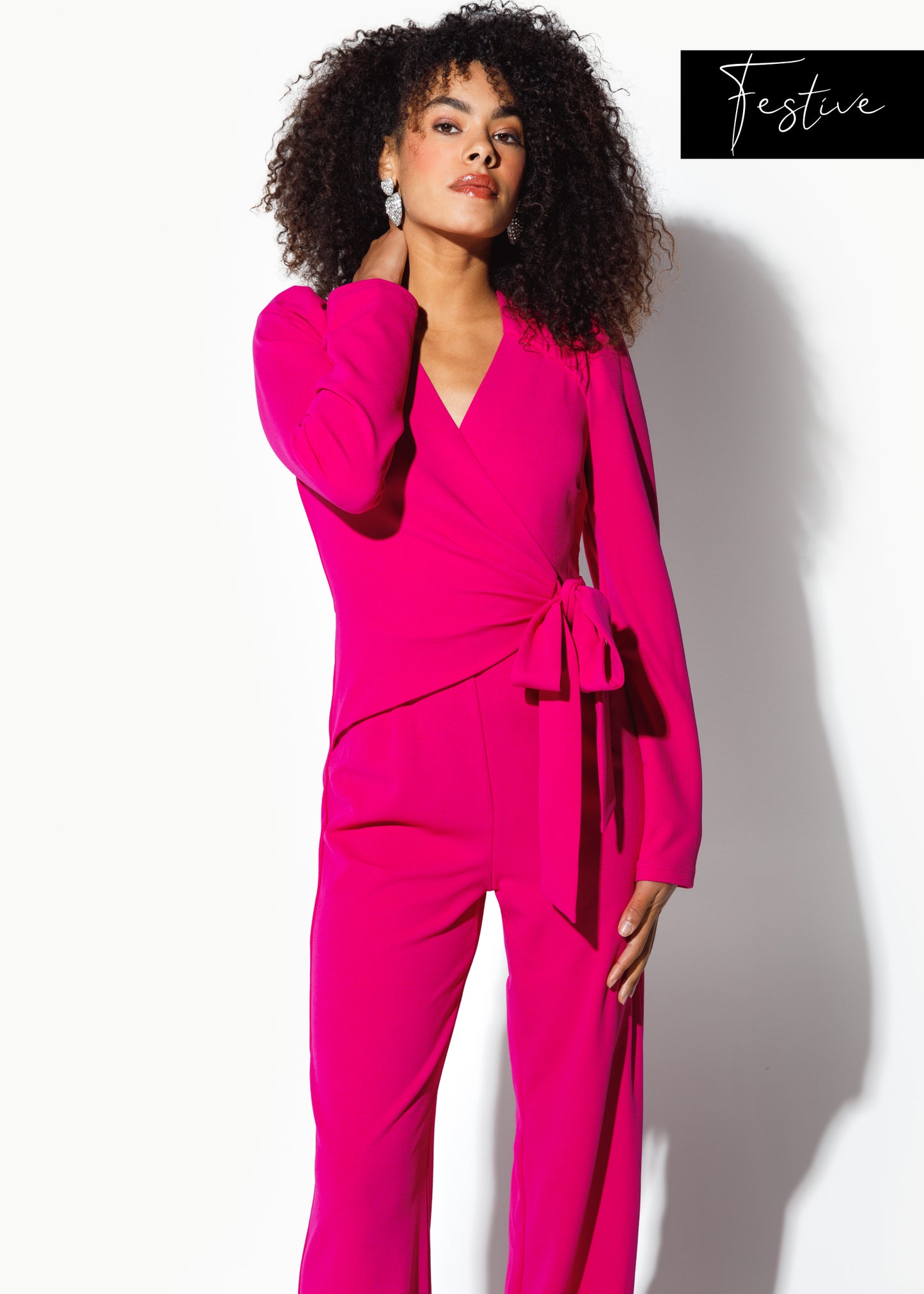 Jente Ls Jumpsuit Purple orchid