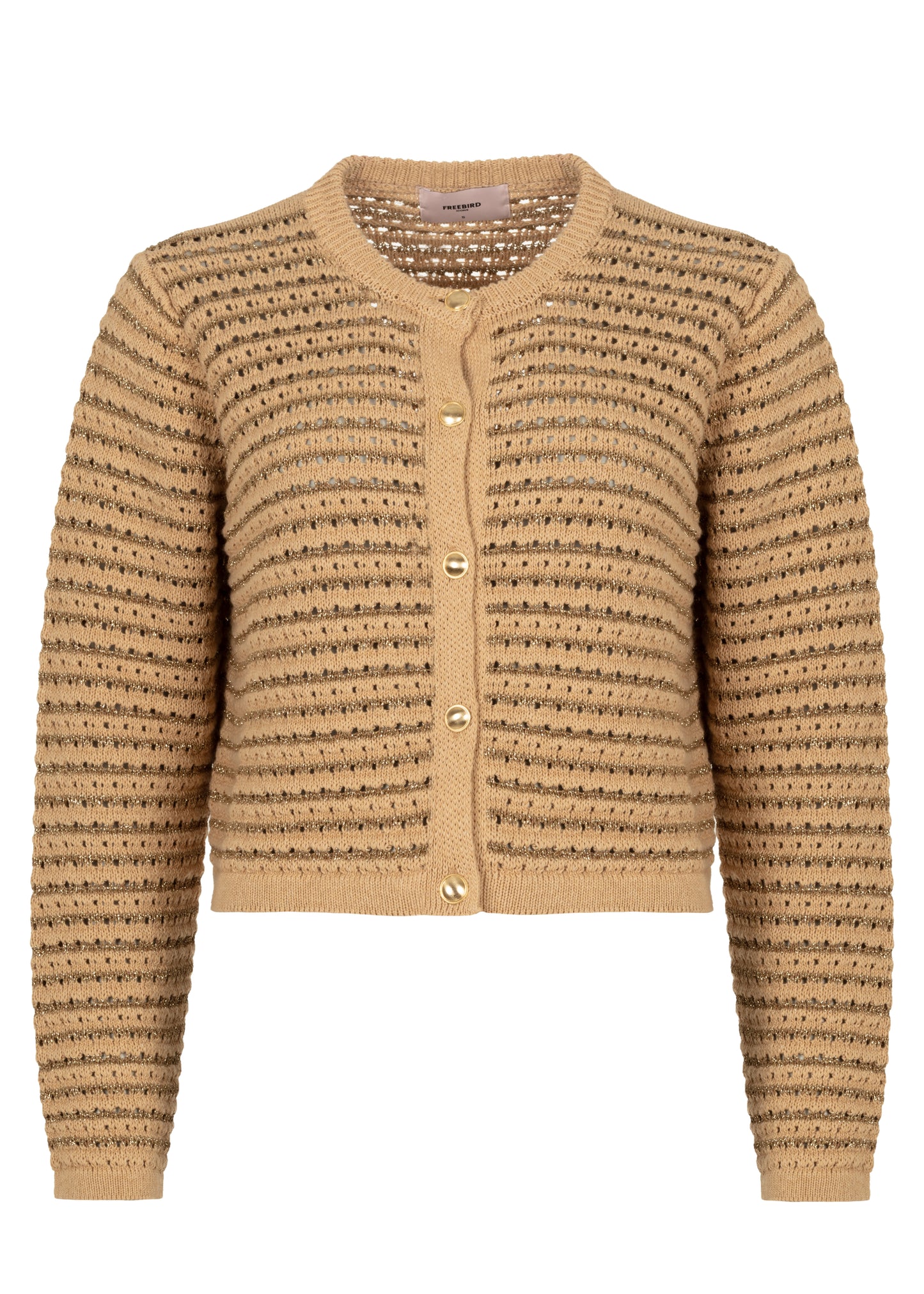 Kyera Cardigan Ls Camel