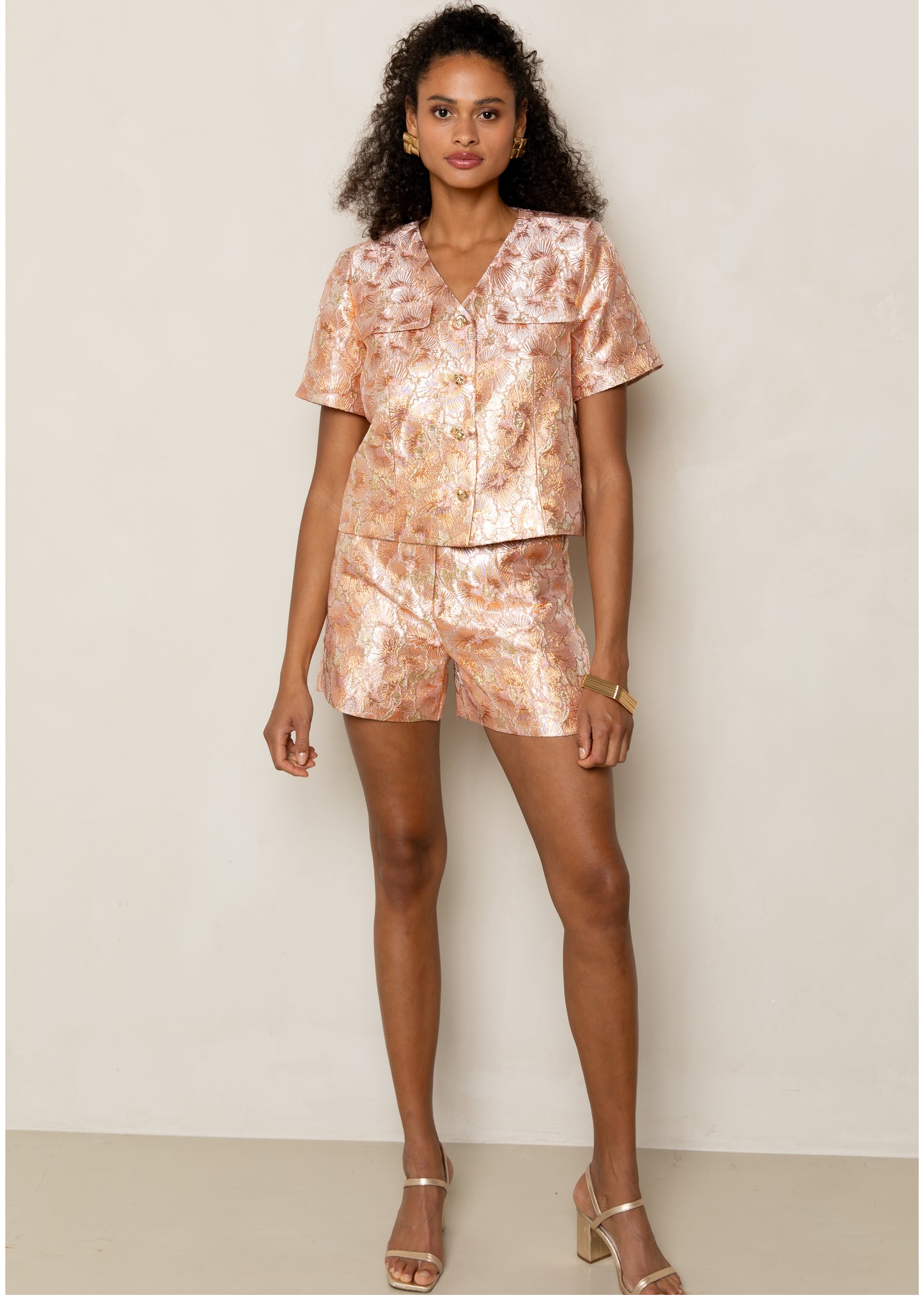Plume Pants Multi Koraal