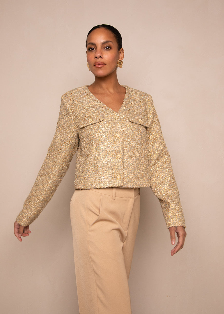 Larissa Jacket Goud