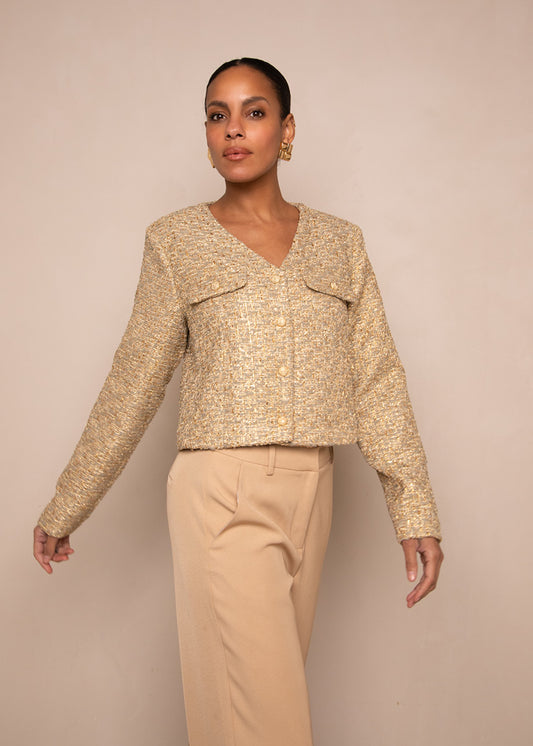 Larissa Jacket Goud