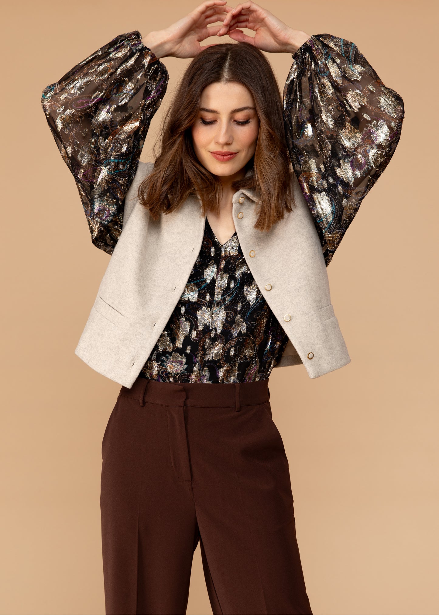 Beandra Blouse Multi paisley