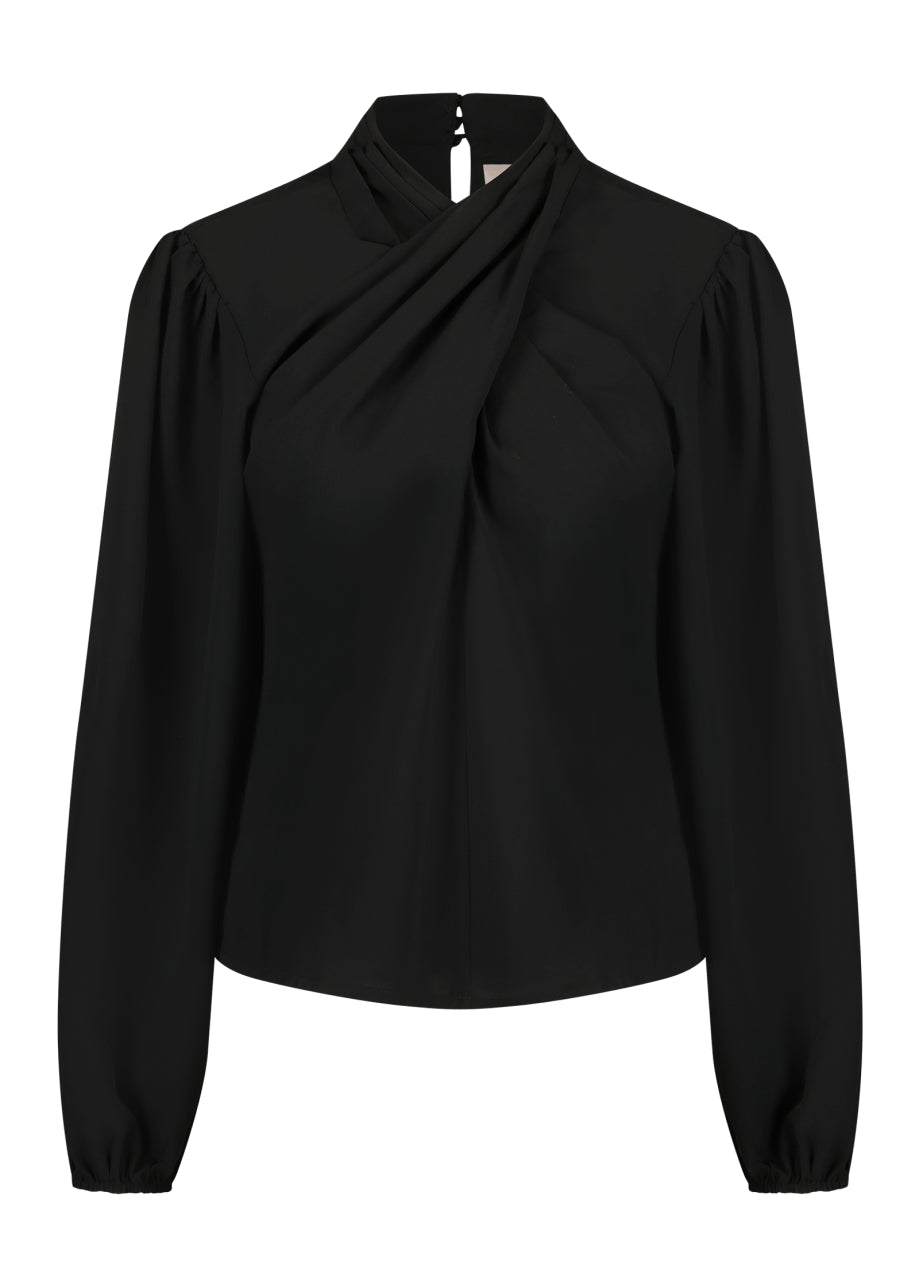 Mel Blouse Zwart