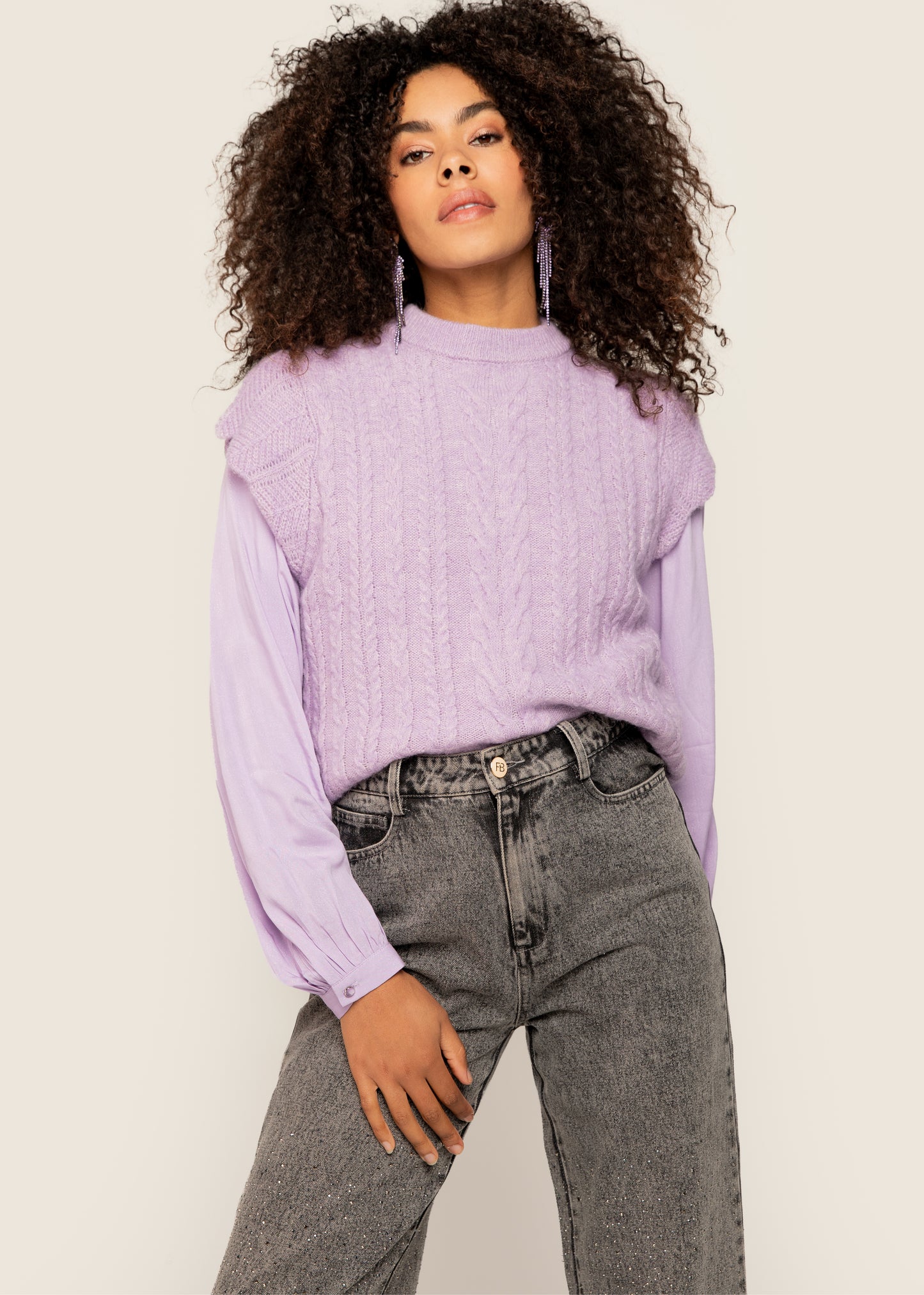 Bex Blouse Light purple