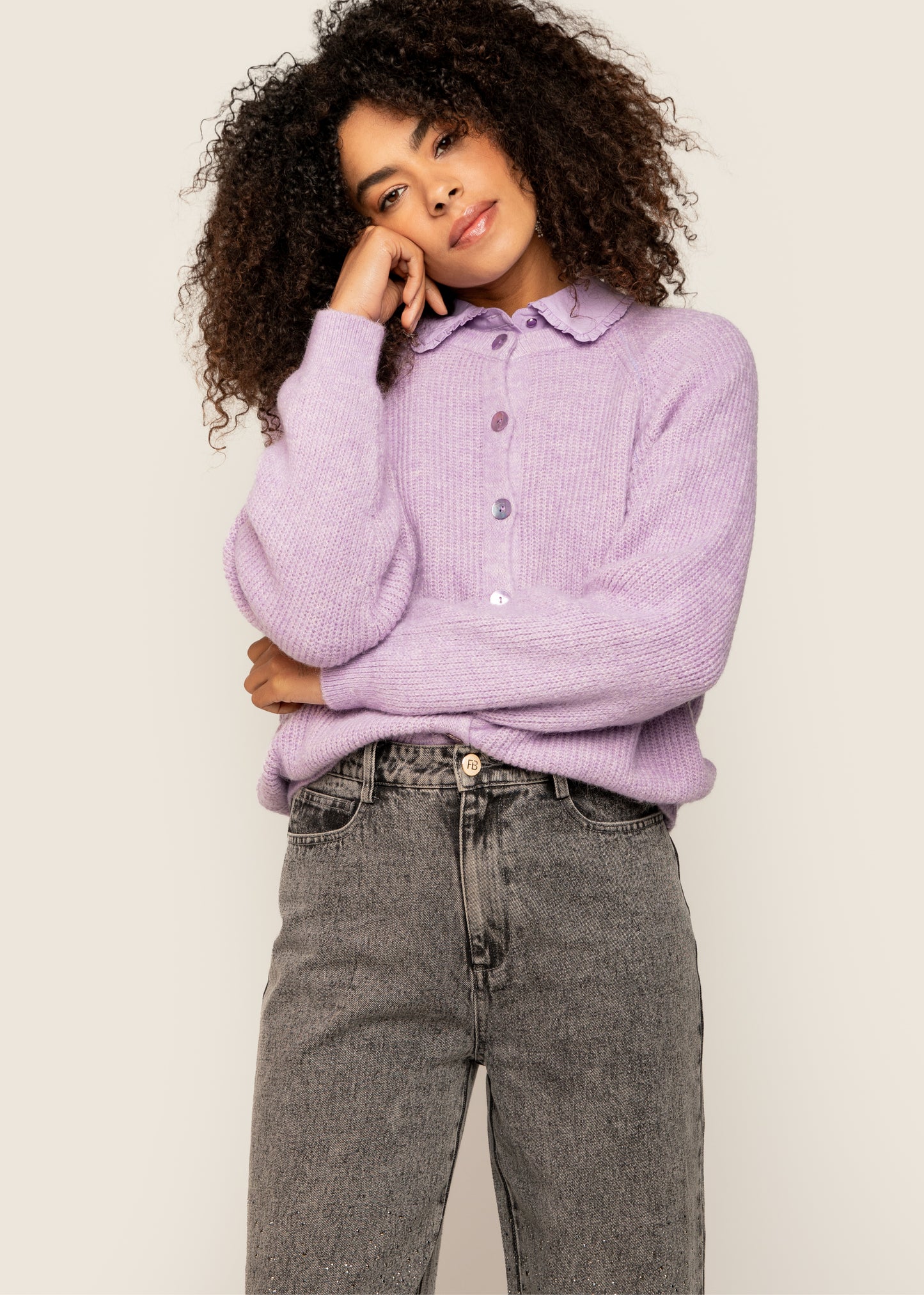 Bex Blouse Light purple