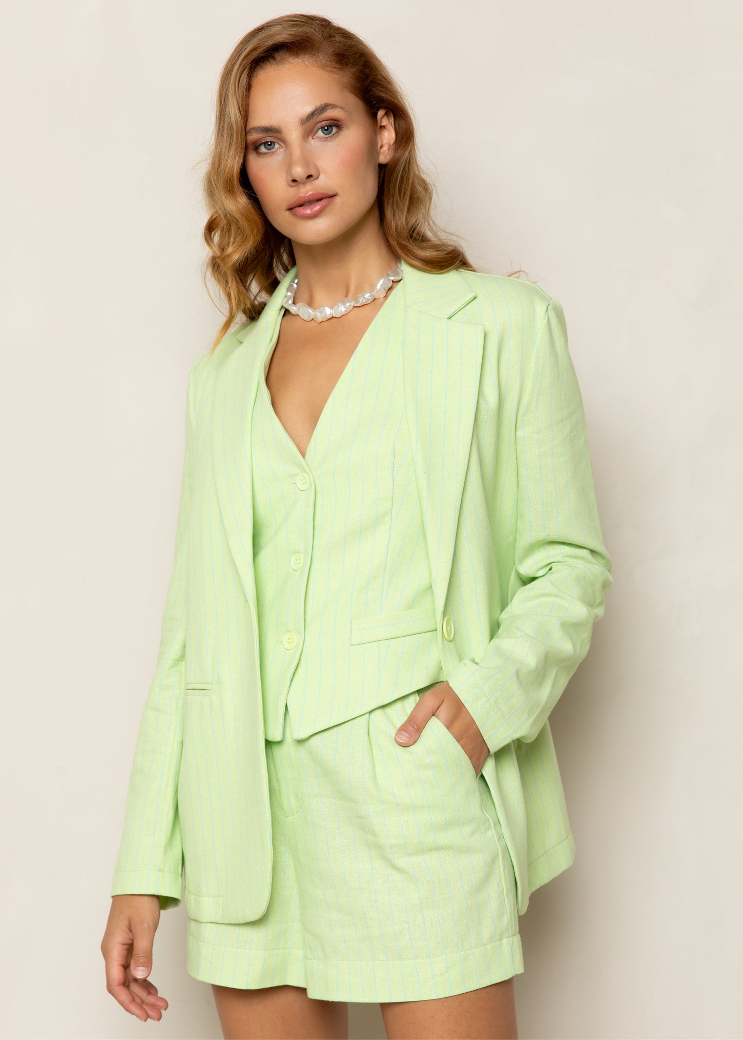 Loysa Blazer Paradise green