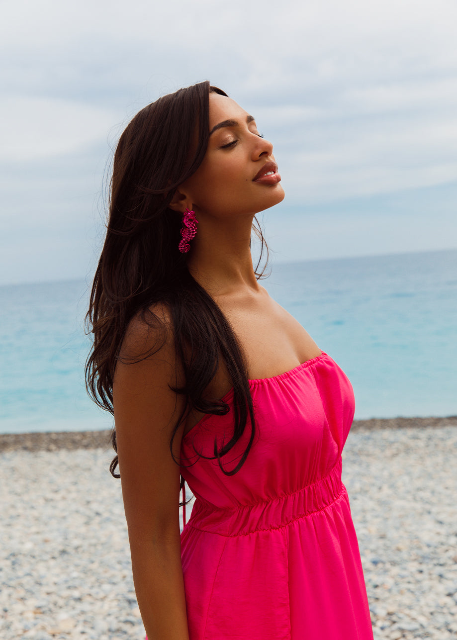 Nairah Jurk Fuchsia