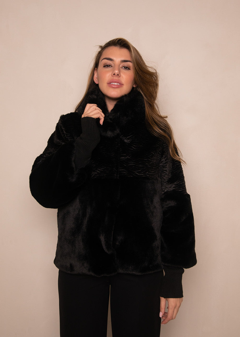 Olisa Coat Black