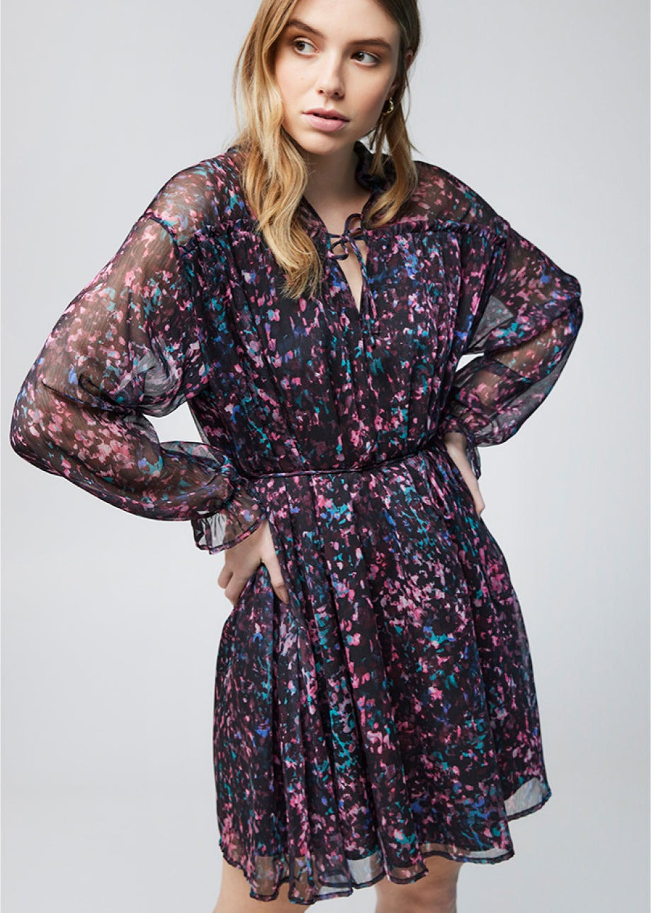 Palmara Dress Burgundy