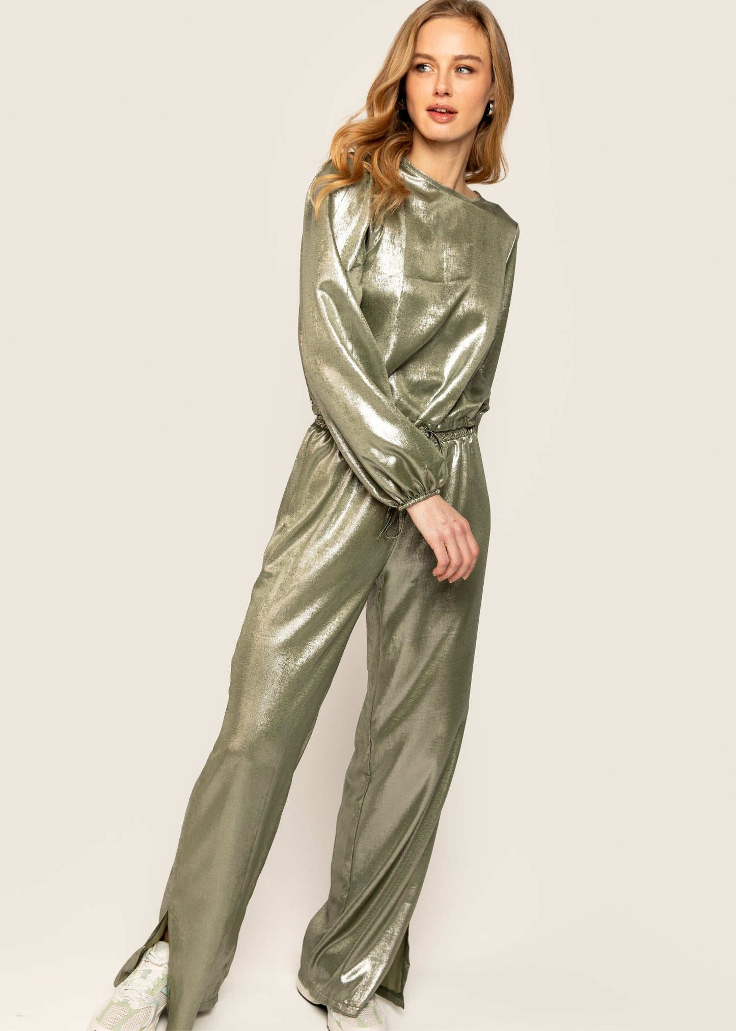 Bregje Top Army green