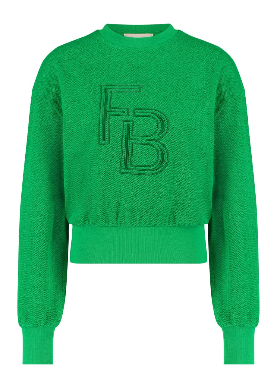 Pia Sweater Pop Green