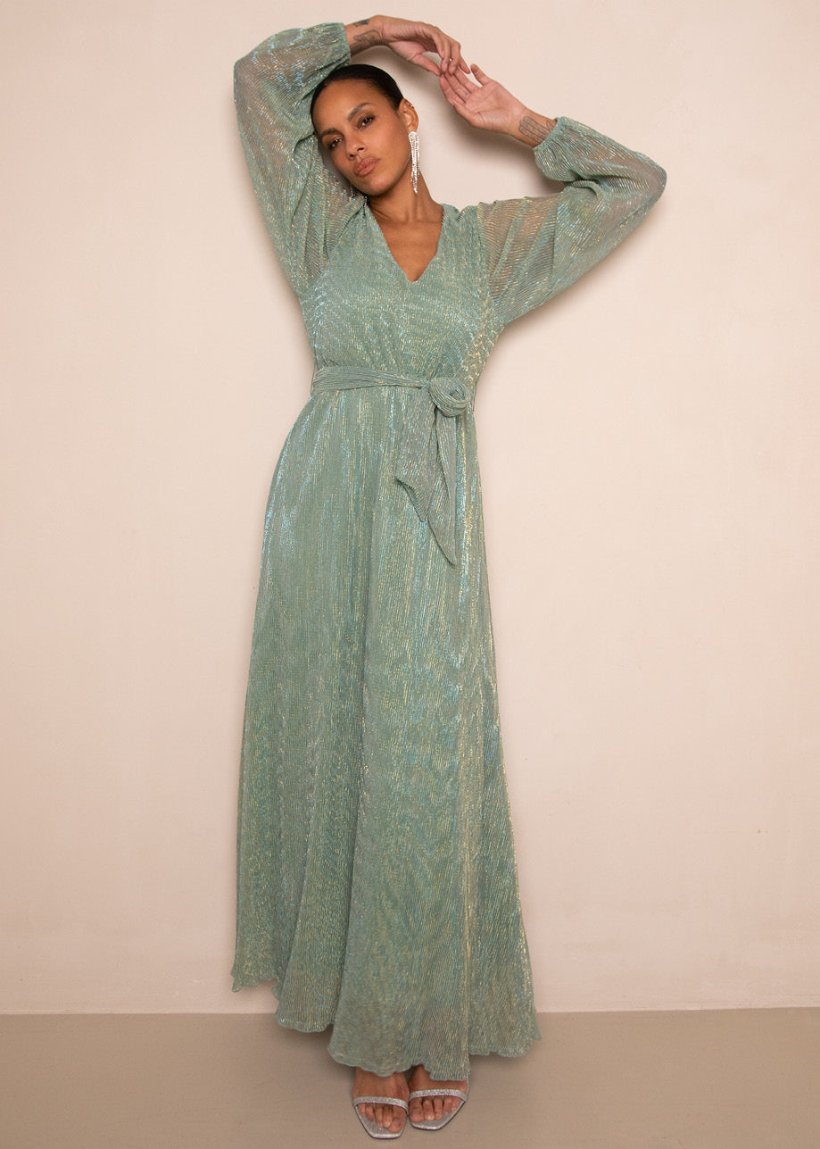 Deli Dress Jade green