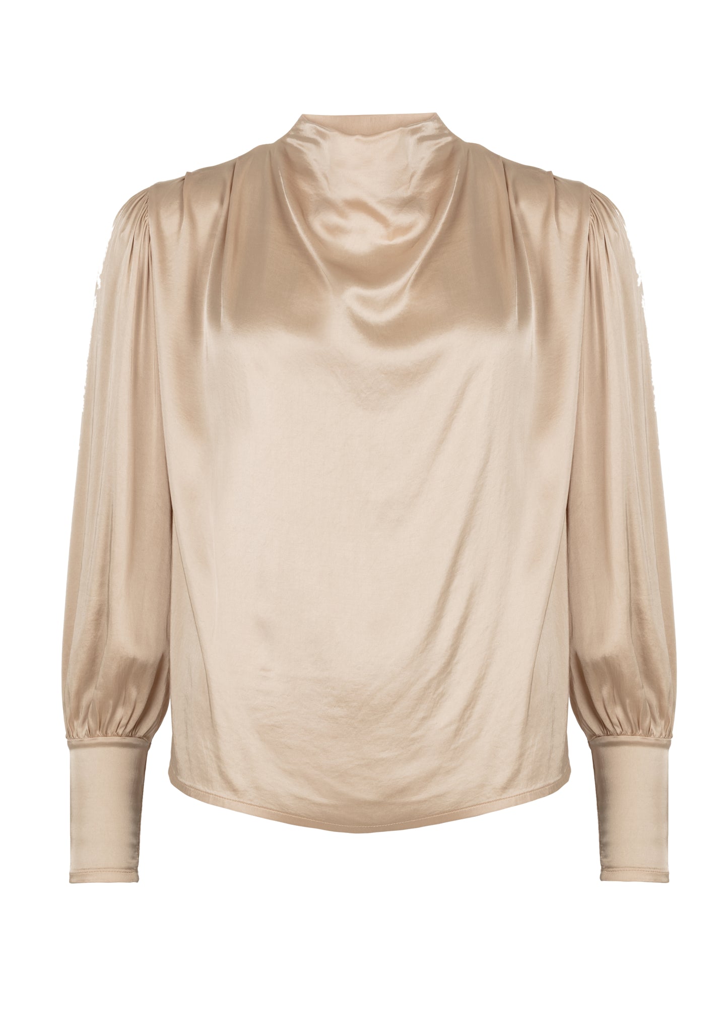 Teske Ls Blouse Beige