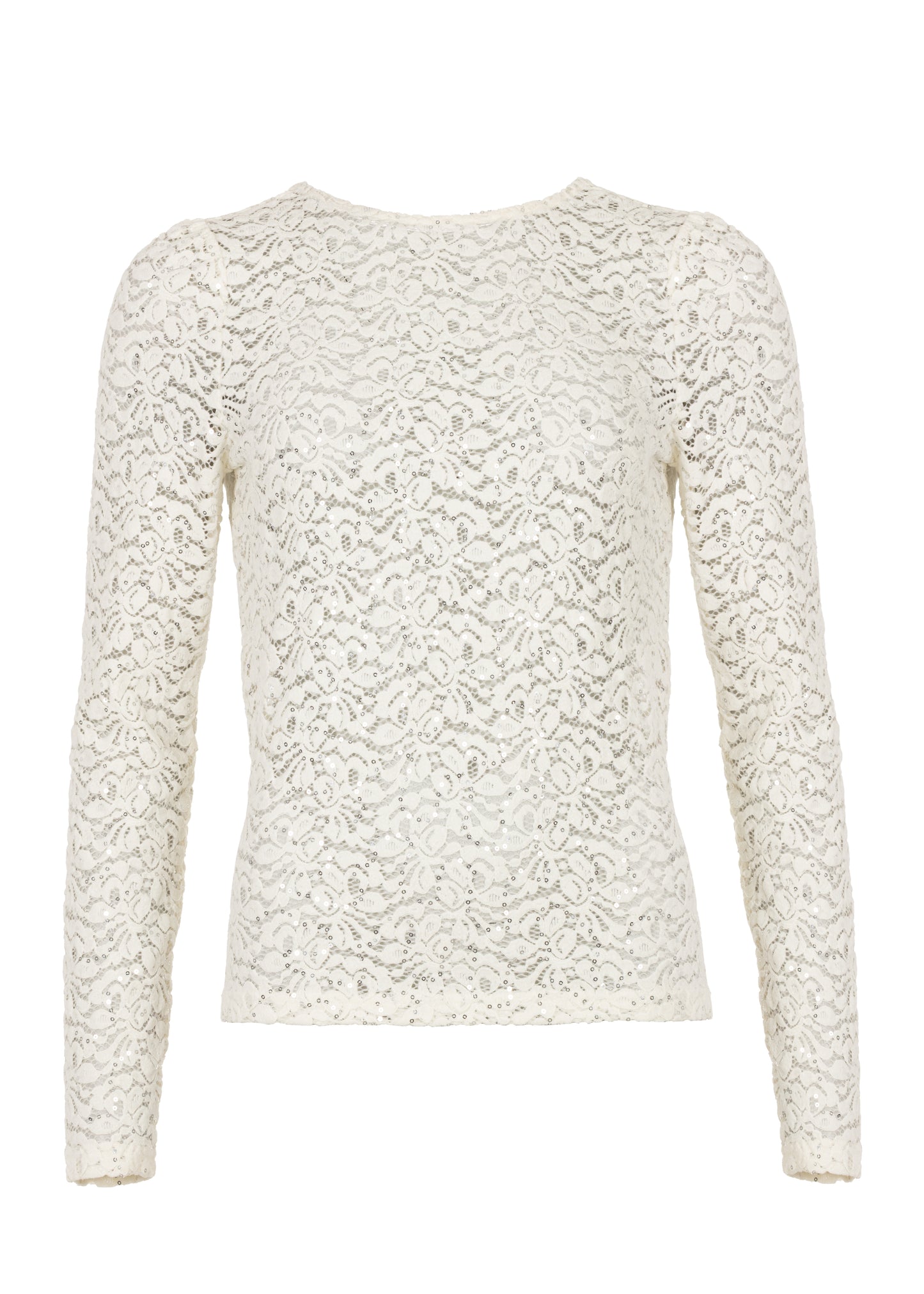 Tiana LS Top Off White