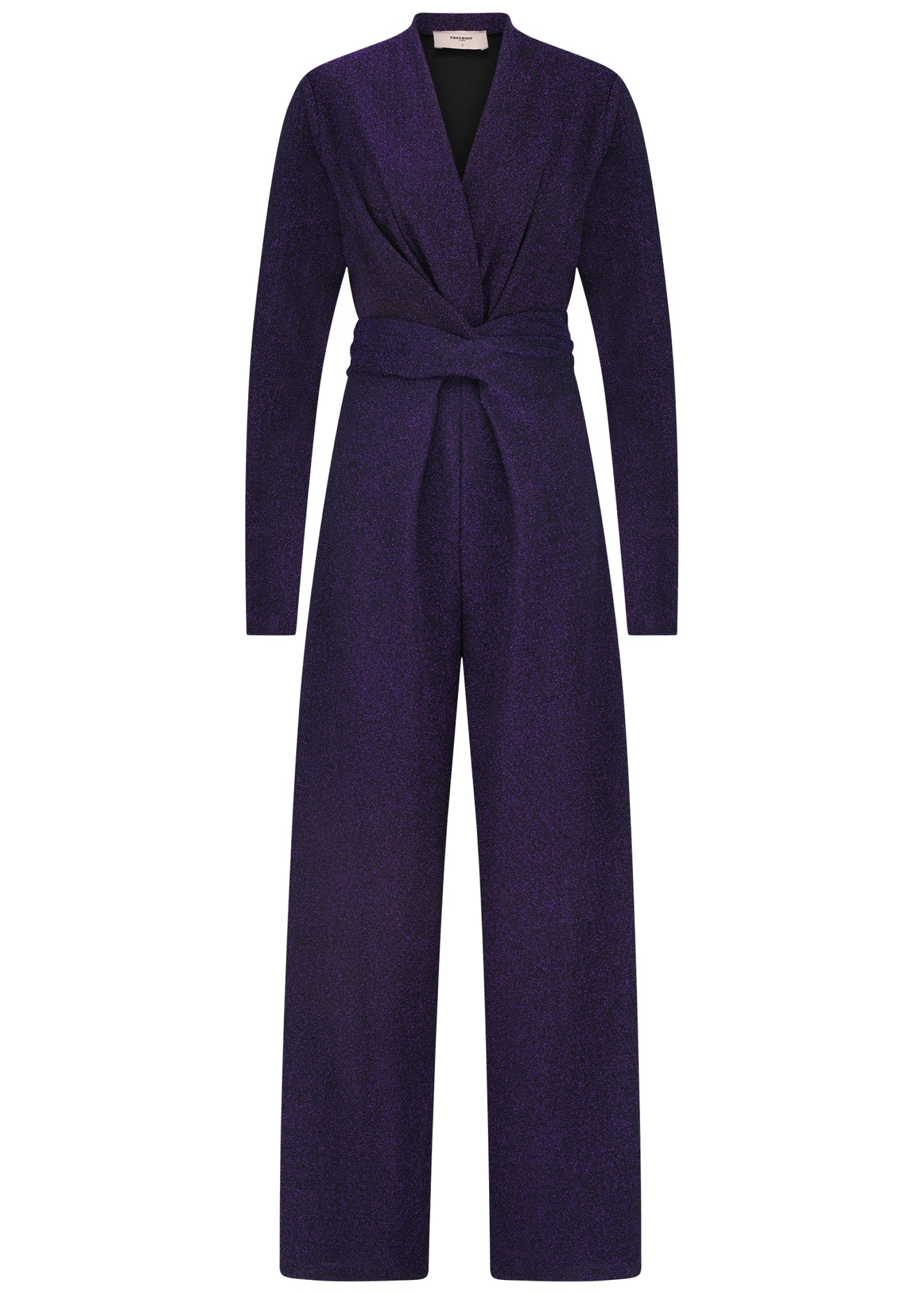 Vasili Jumpsuit Shiny Purple