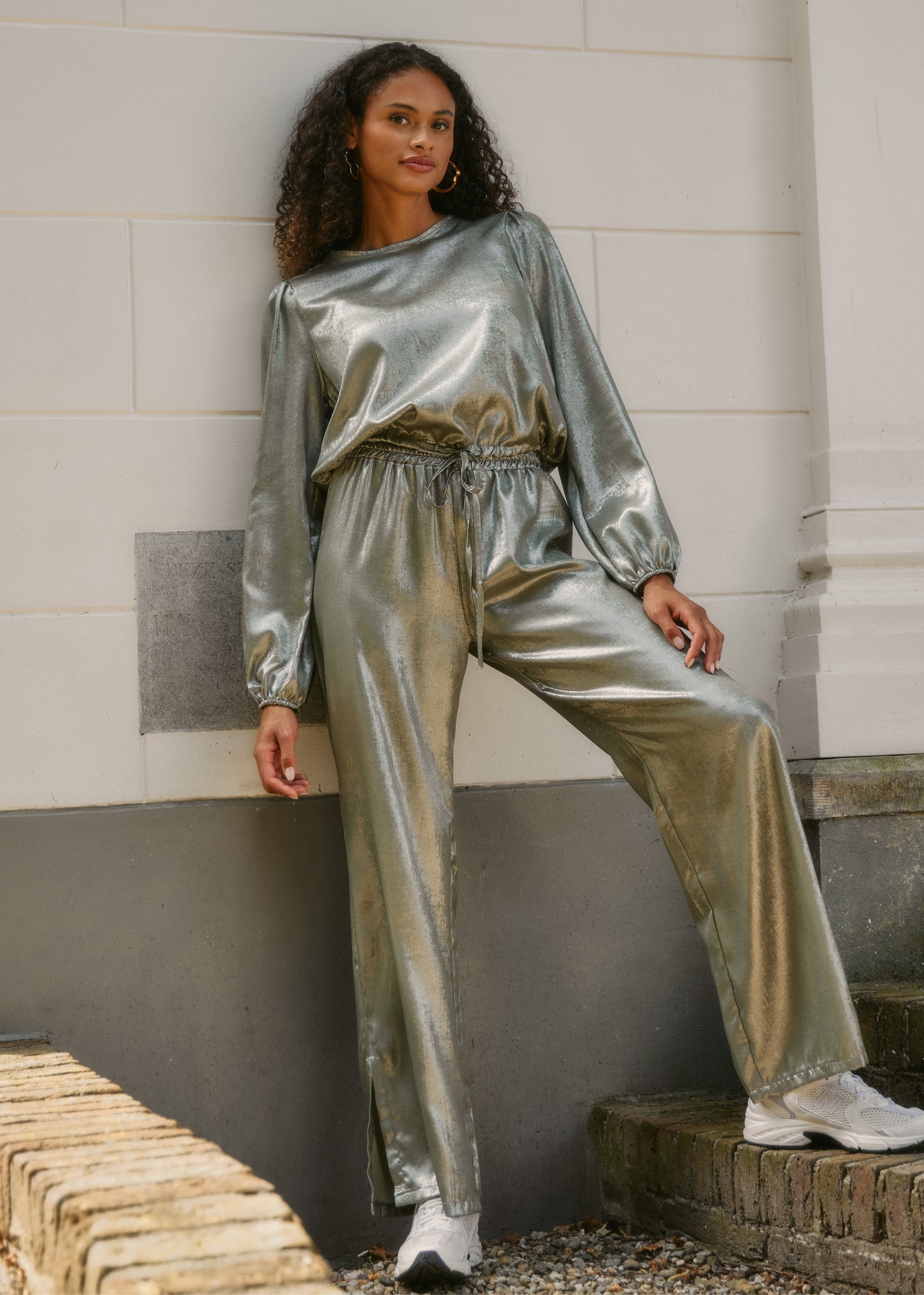 Bregje Top Army green