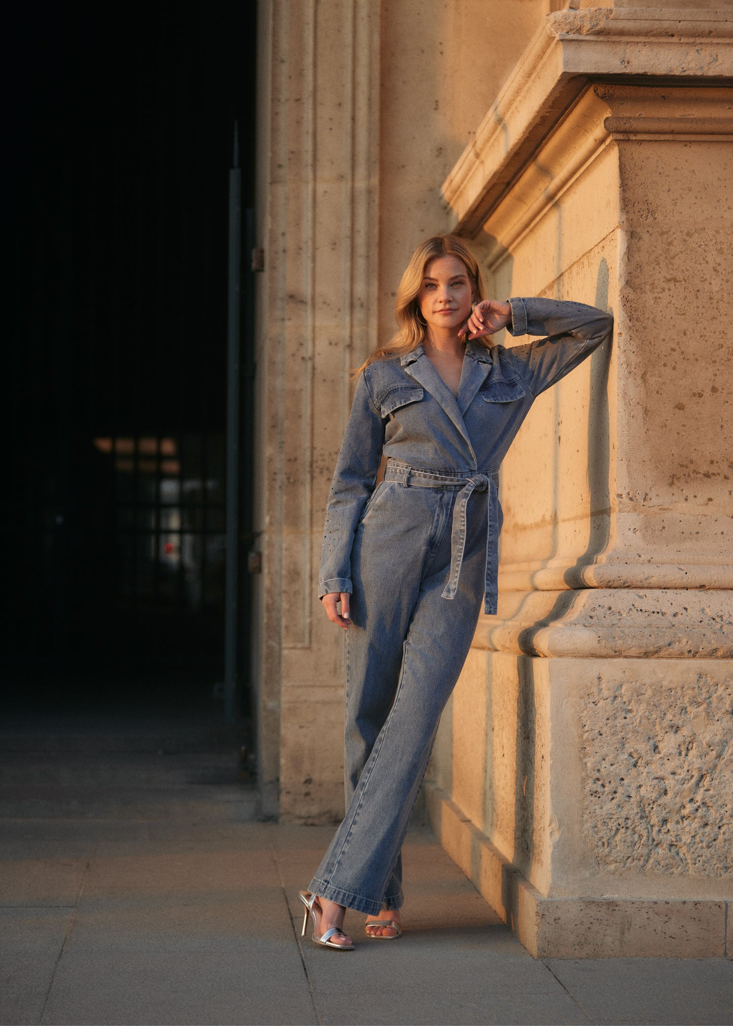 Yael Denim Jumpsuit Blue wash