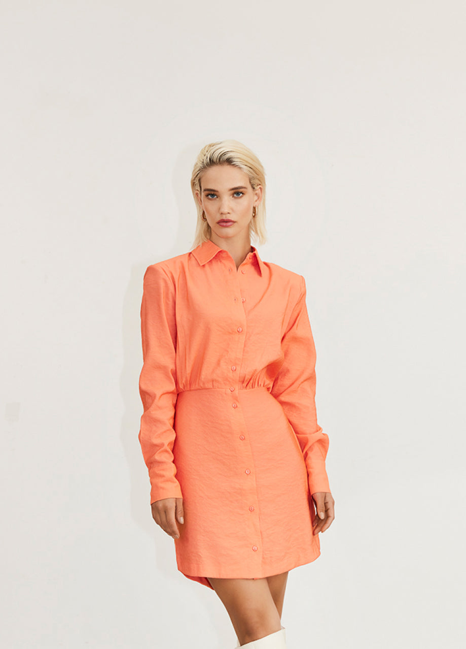 Claudia Dress Coral