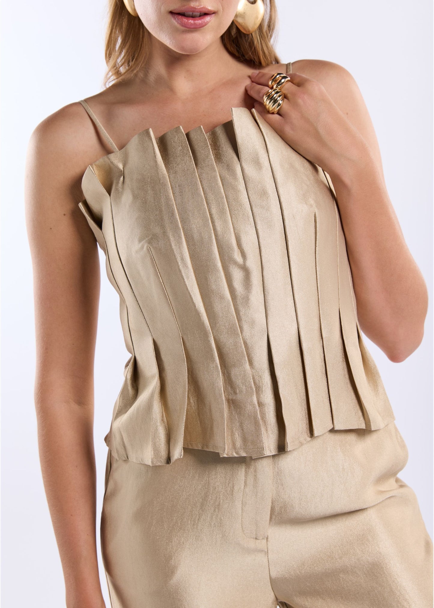 Talifa Top - Gold