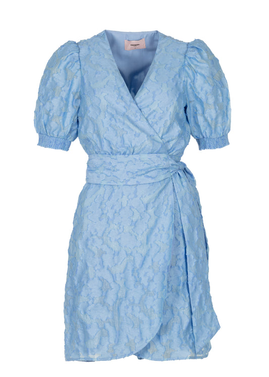 Blossom Mini Dress Clear blue