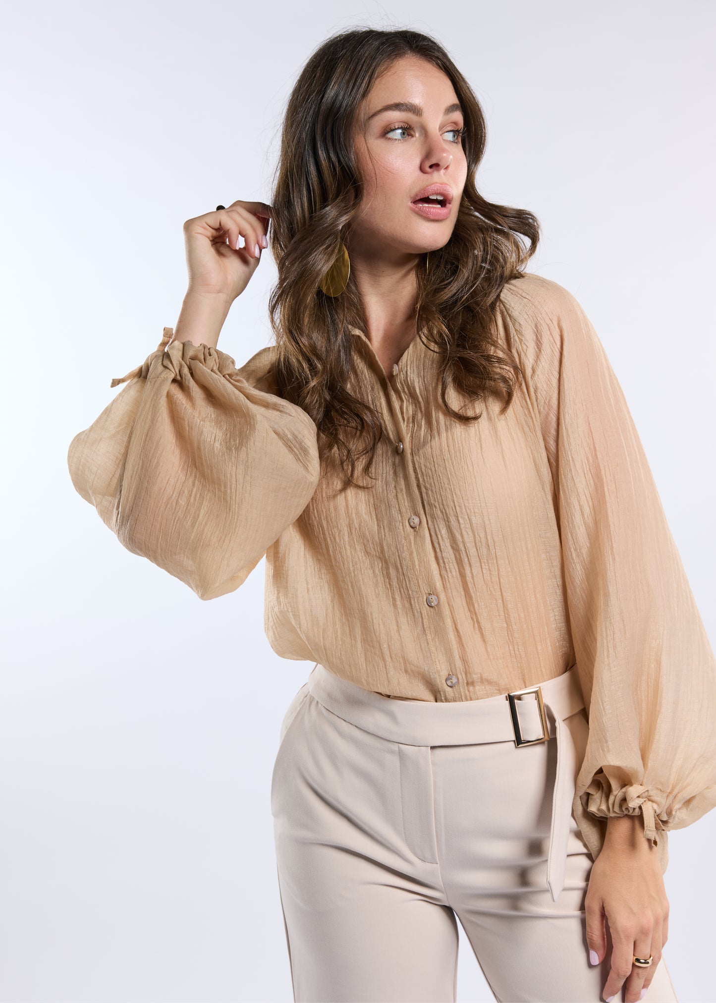 Belladonna Blouse Camel