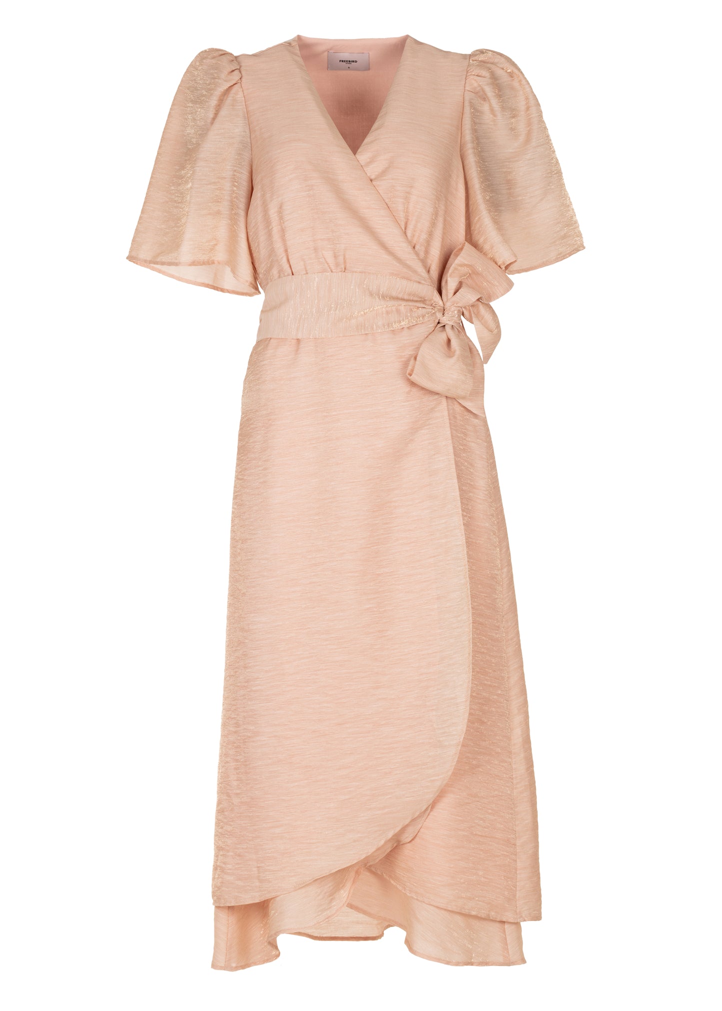 Blossom Layer Midi Dress - Melon