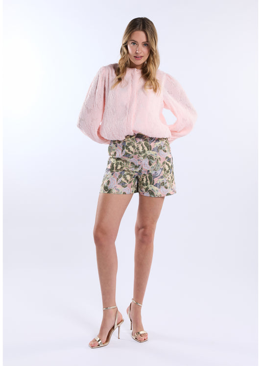 Plume Short Pink-Green