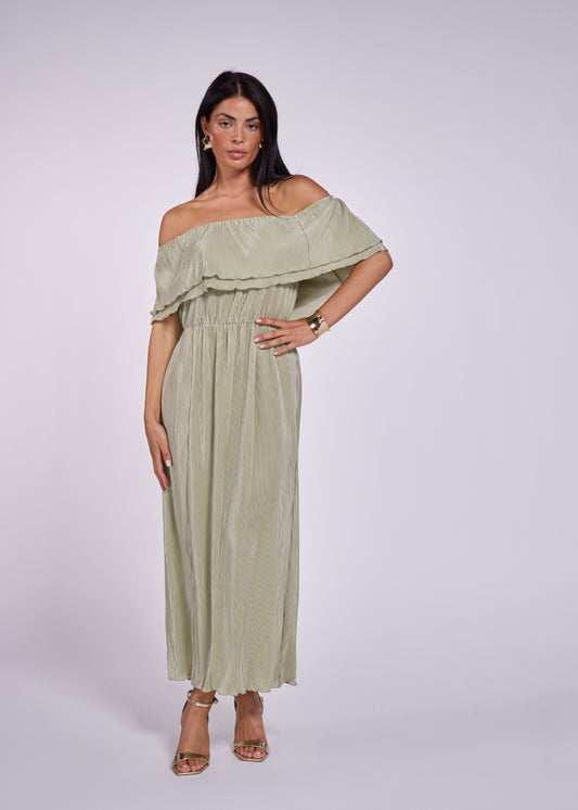 Bonne Maxi Dress - Sage Green