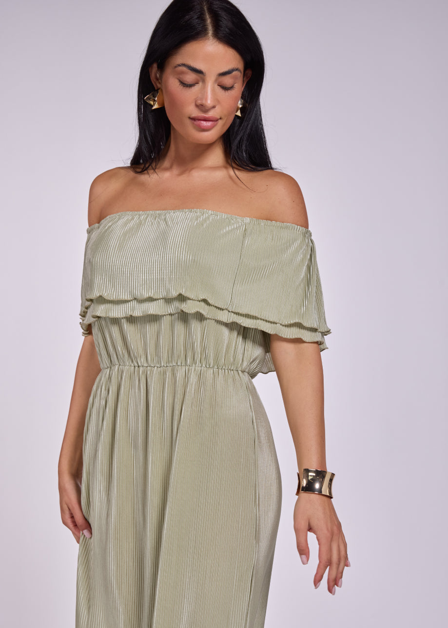 Bonne Maxi Dress - Sage Green