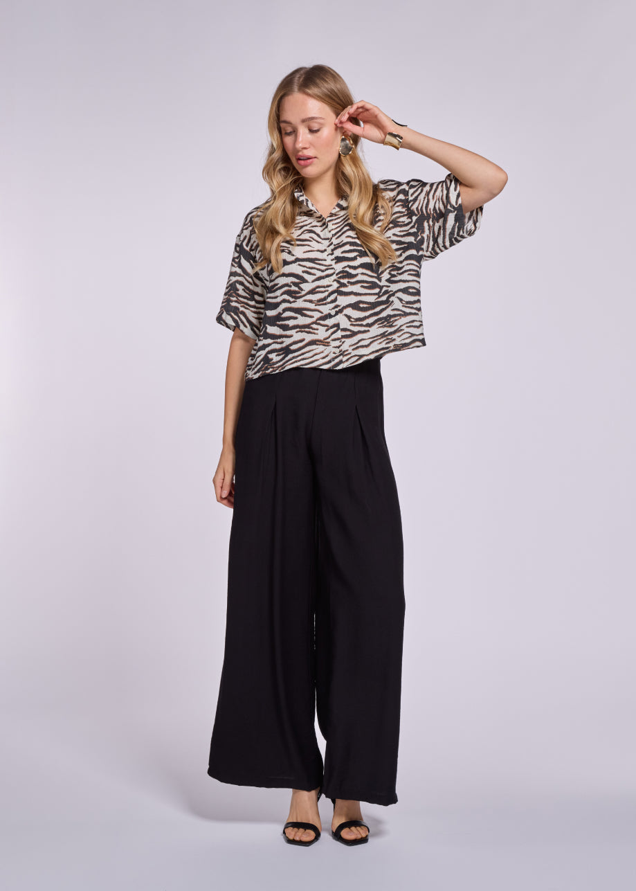 Petra Wide Pants - Black