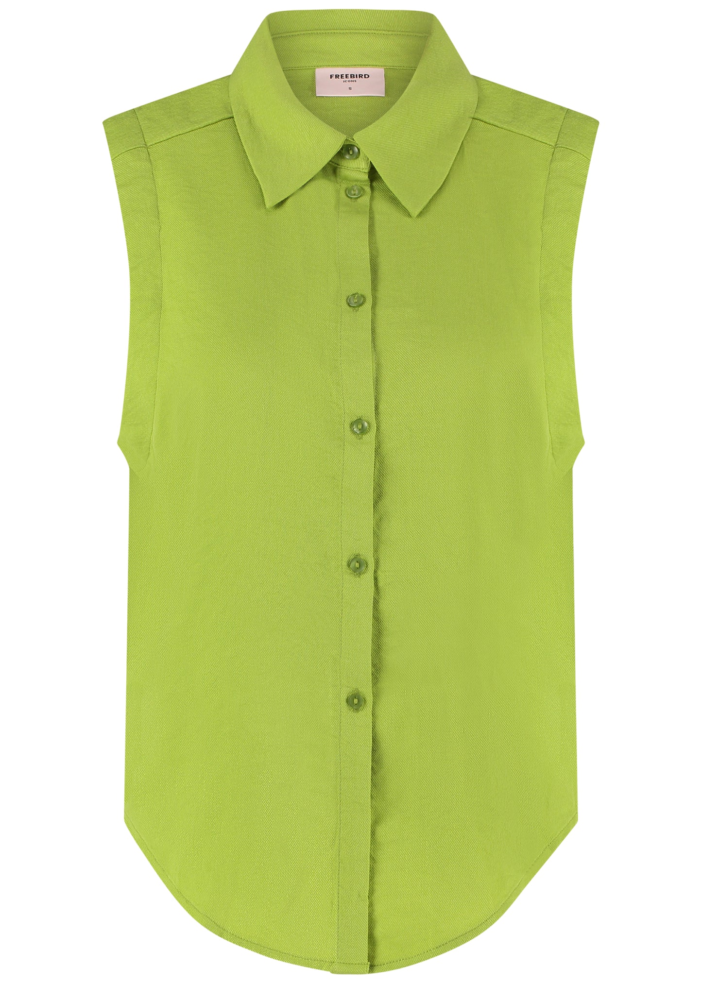 Babs Sl Blouse Bright green